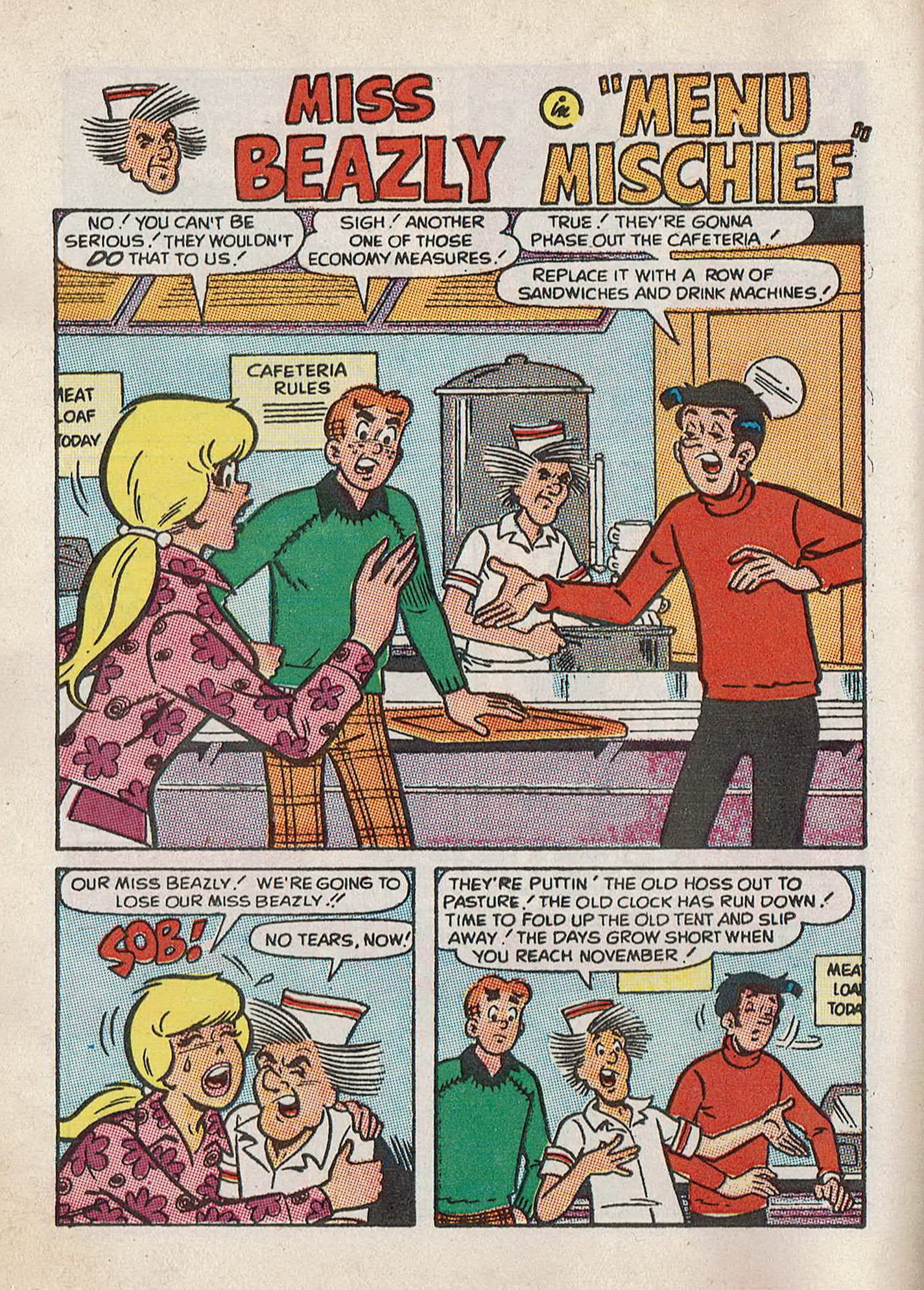 Read online Jughead Jones Comics Digest comic -  Issue #60 - 76