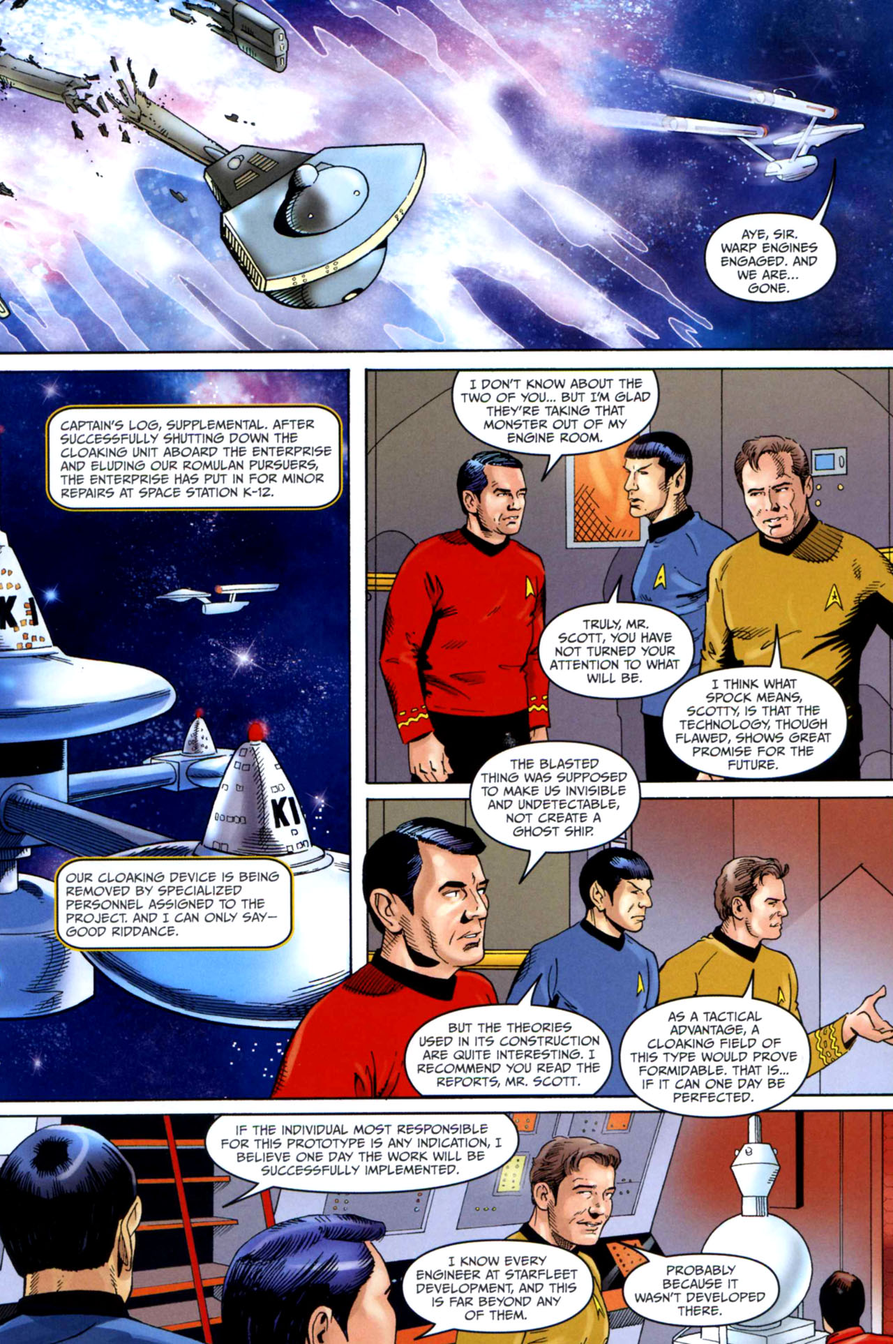 Read online Star Trek Year Four: The Enterprise Experiment comic -  Issue #2 - 23