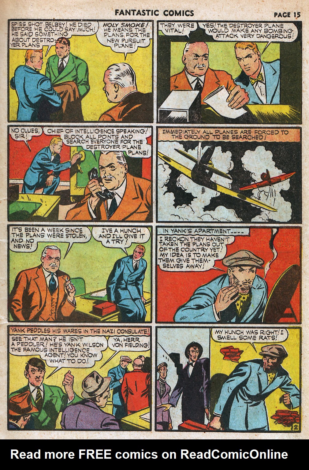 Read online Fantastic Comics comic -  Issue #18 - 17