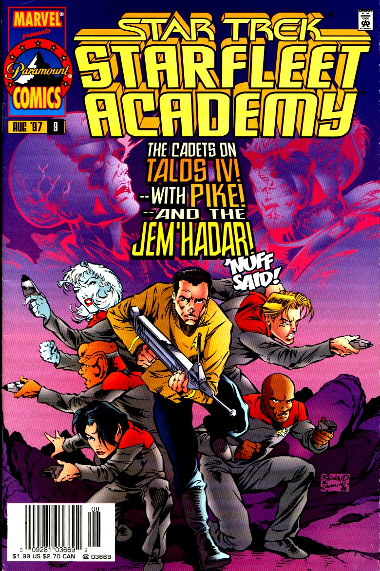 Read online Star Trek: Starfleet Academy (1996) comic -  Issue #9 - 1
