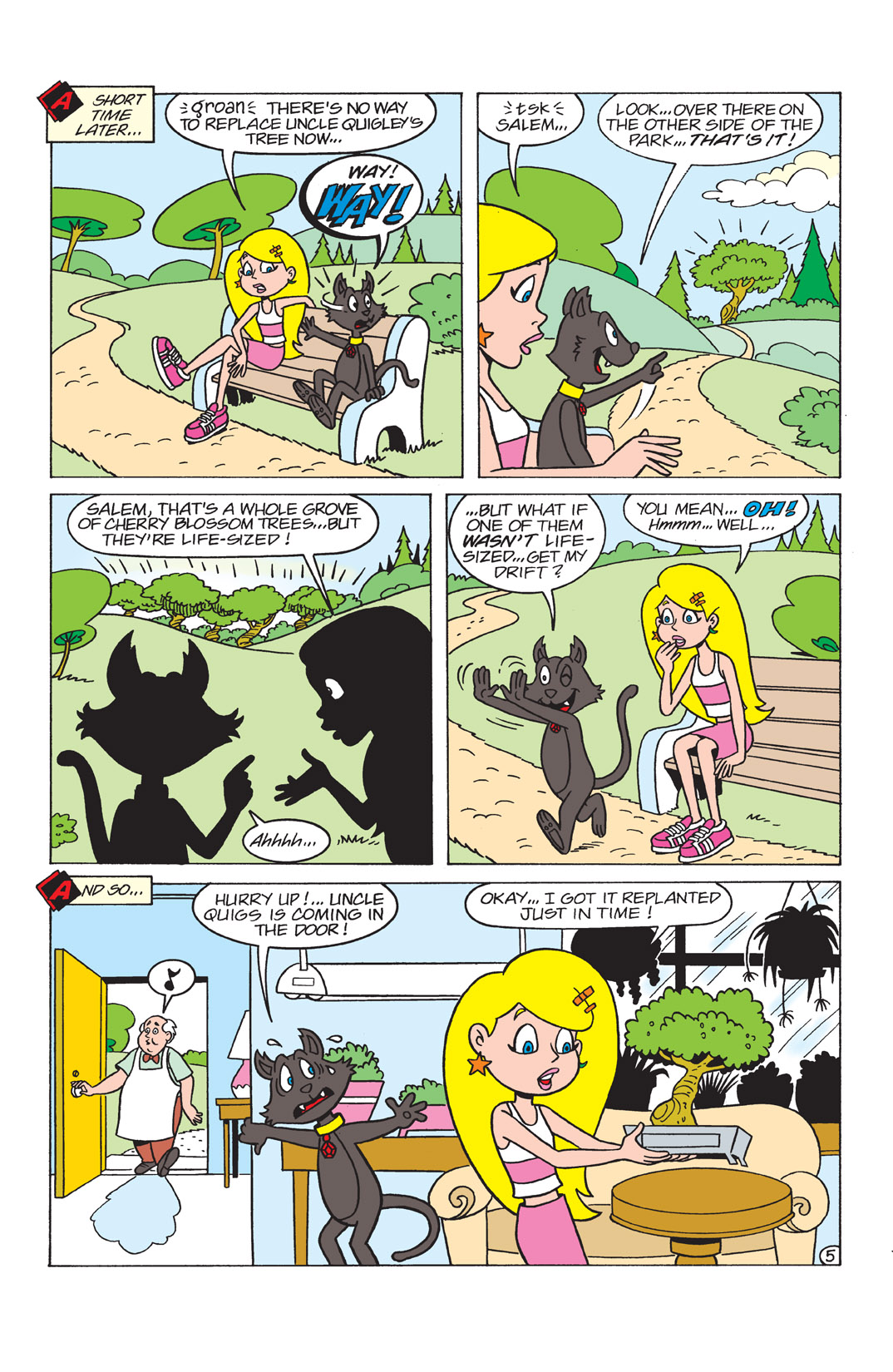 Read online Sabrina the Teenage Witch (2000) comic -  Issue #1 - 18