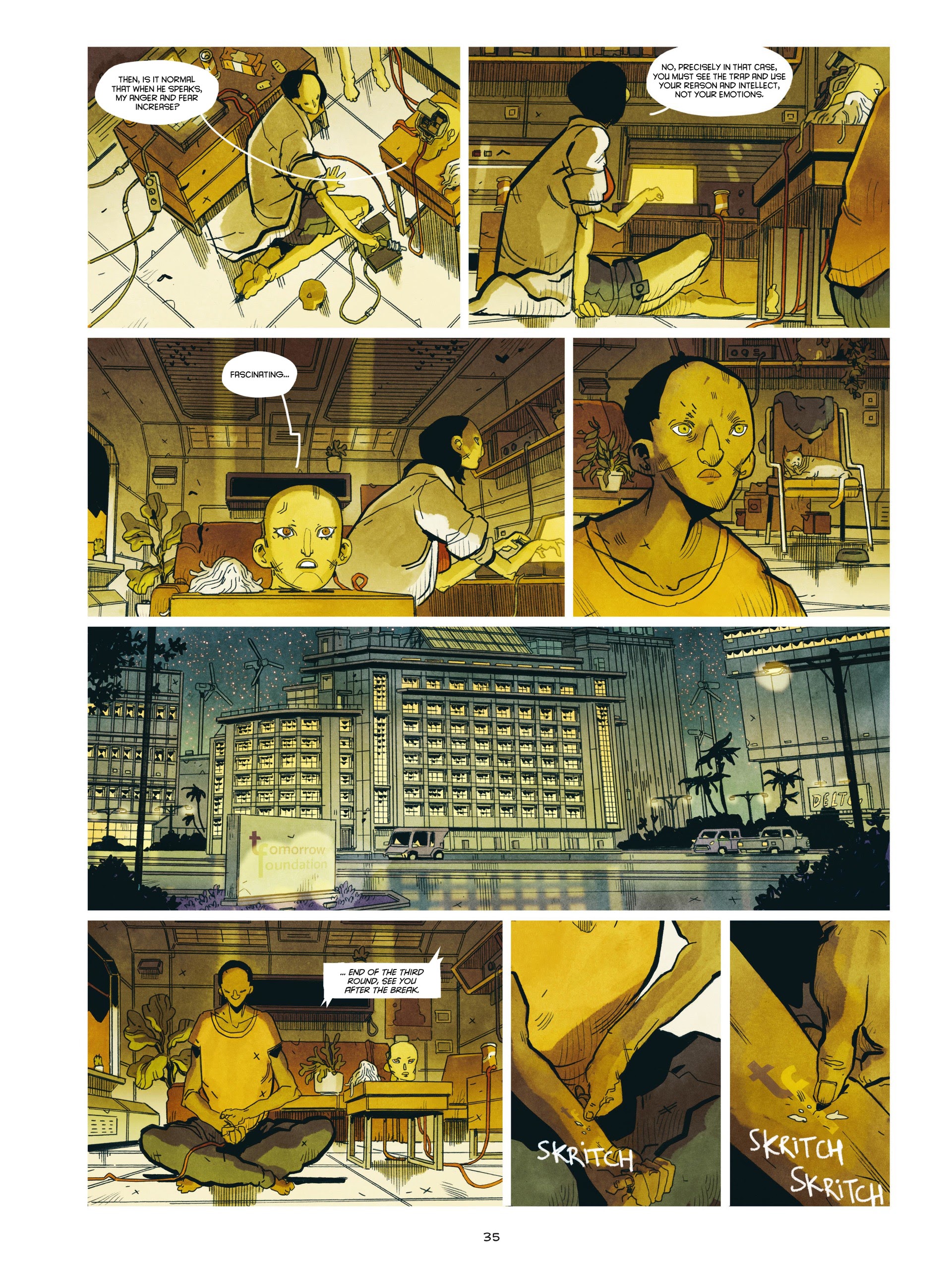 Read online Carbon & Silicon (2020) comic -  Issue # TPB (Part 1) - 34