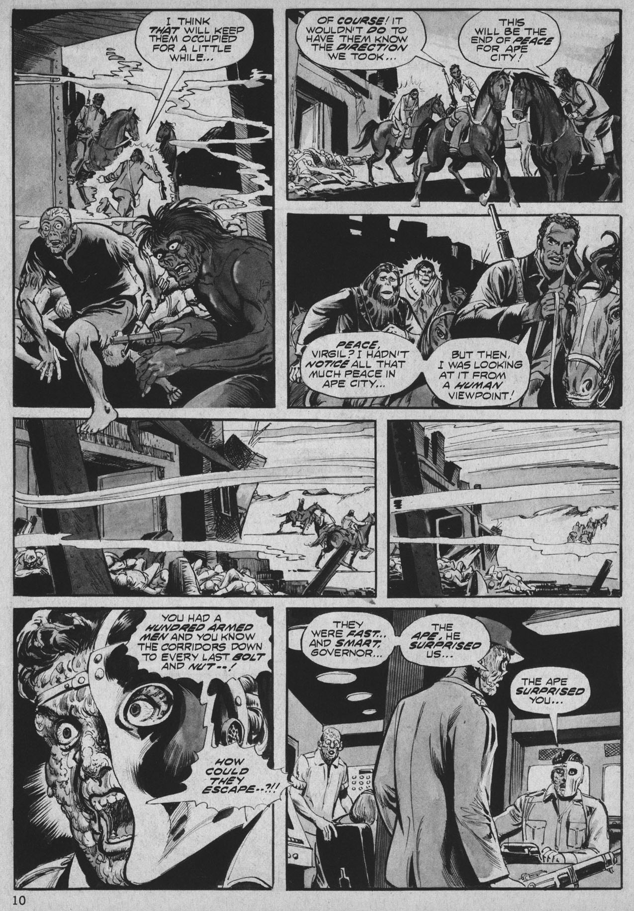 Read online Planet of the Apes comic -  Issue #25 - 10
