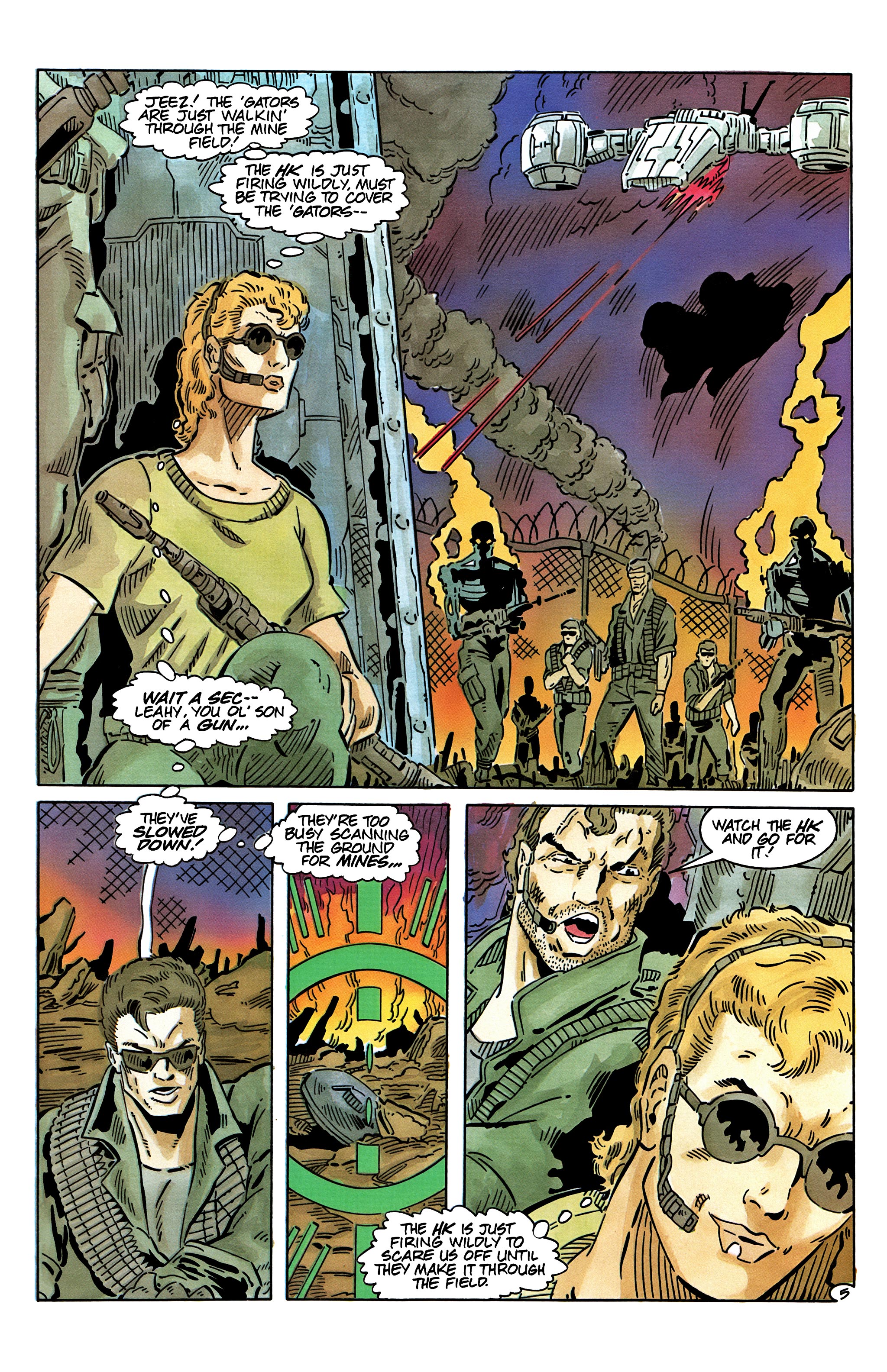 Read online The Terminator (1988) comic -  Issue #3 - 7
