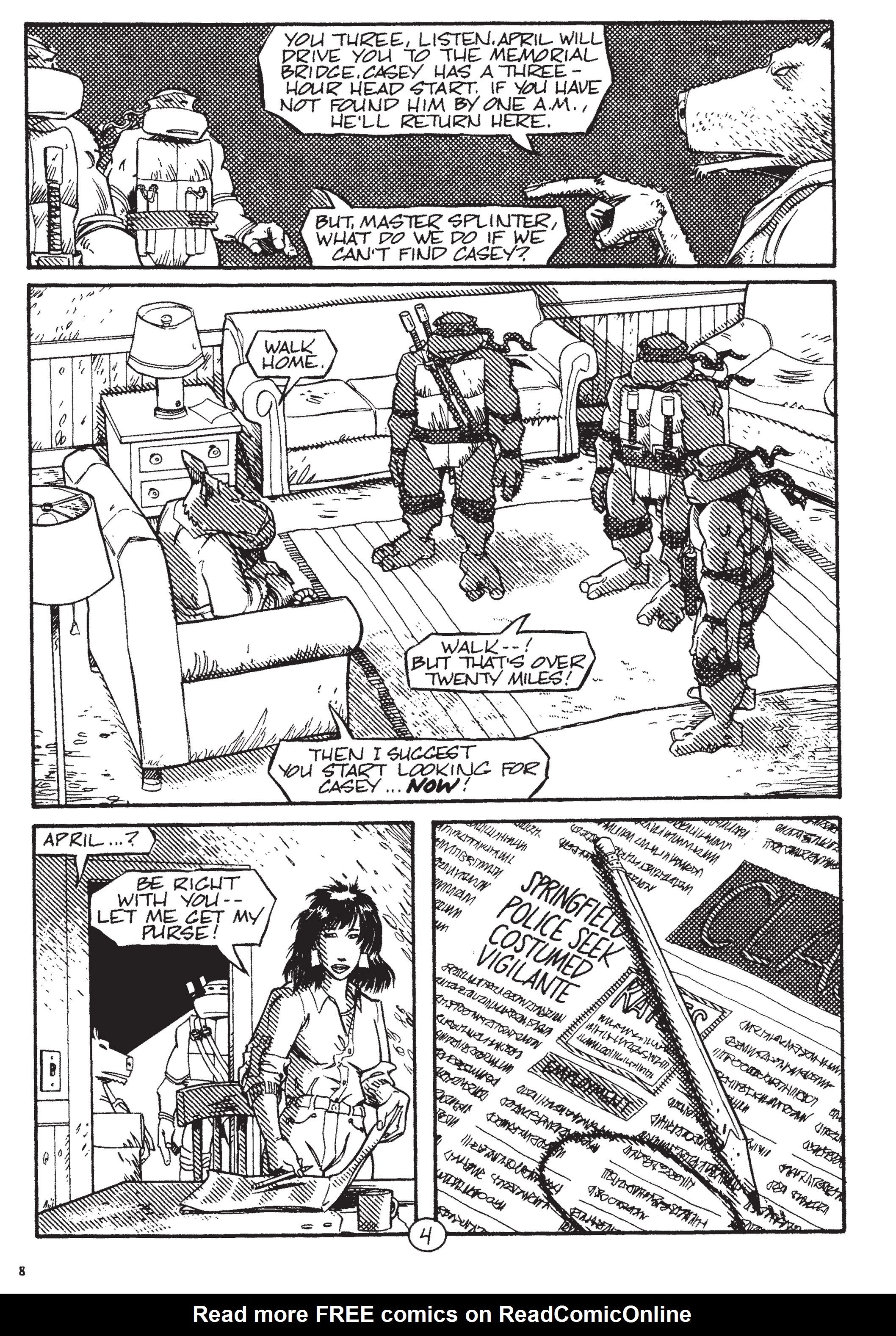 Read online Teenage Mutant Ninja Turtles: The Ultimate Collection comic -  Issue # TPB 4 (Part 1) - 9