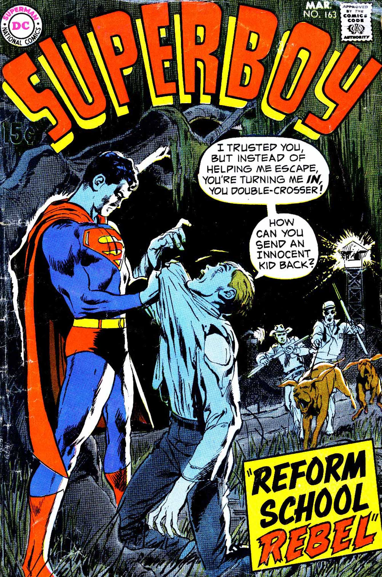 Read online Superboy (1949) comic -  Issue #163 - 1
