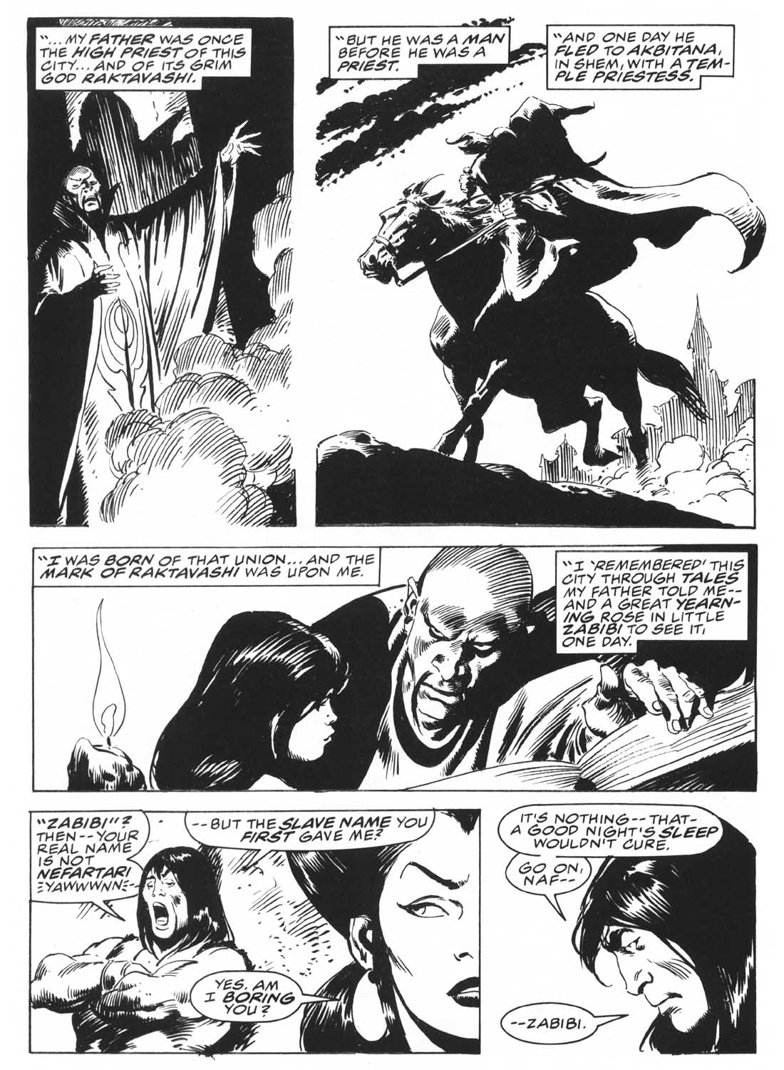 Read online The Savage Sword Of Conan comic -  Issue #235 - 7