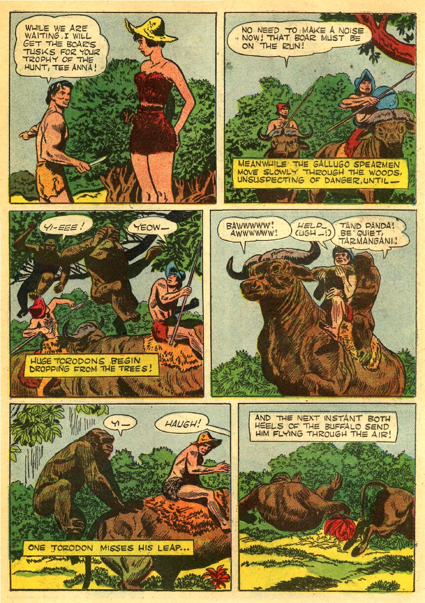 Read online Tarzan (1948) comic -  Issue #56 - 31