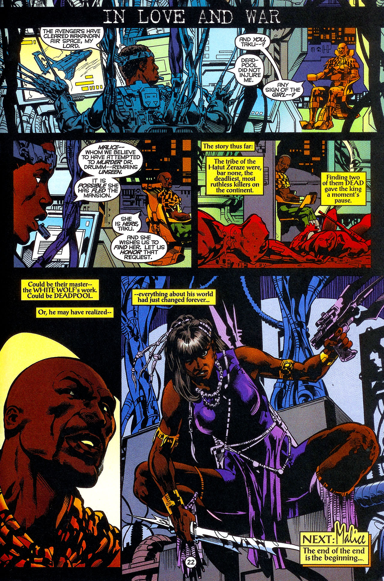 Read online Black Panther (1998) comic -  Issue #23 - 23