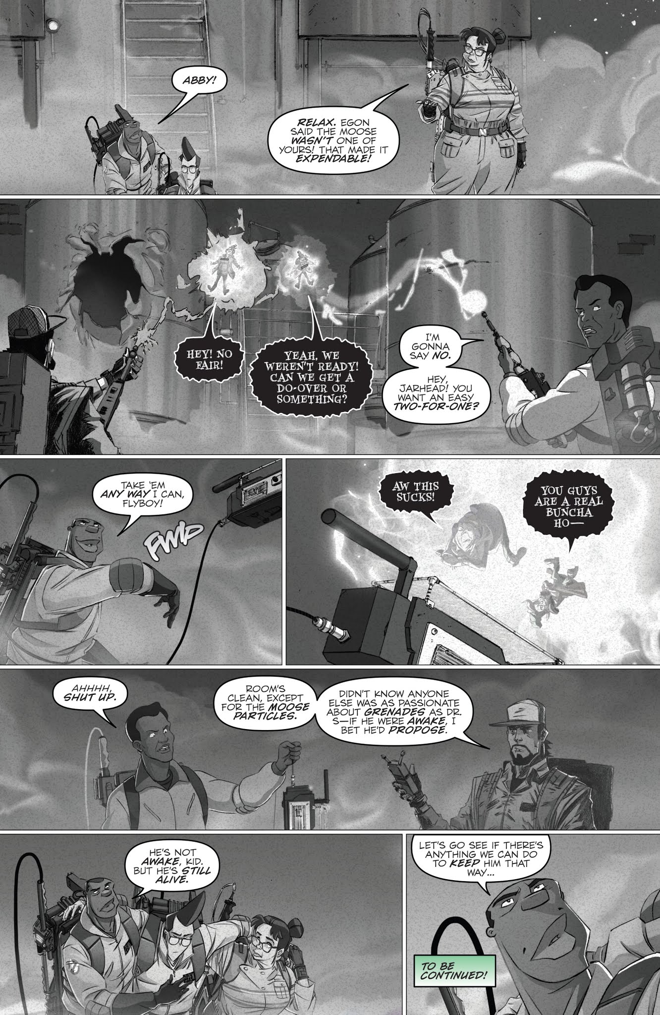 Read online Ghostbusters: Crossing Over comic -  Issue #6 - 26