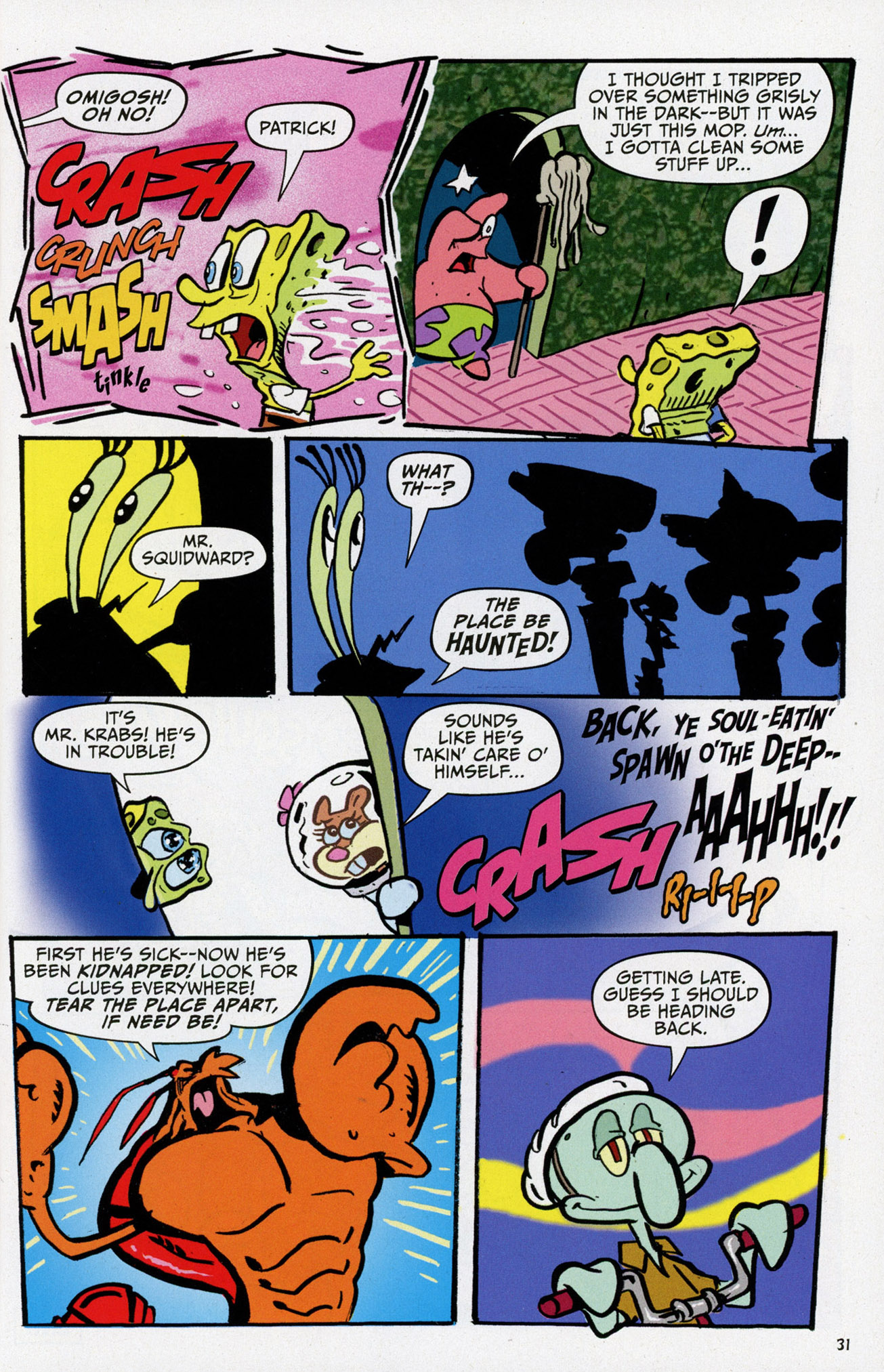 Read online SpongeBob Comics comic -  Issue #47 - 32