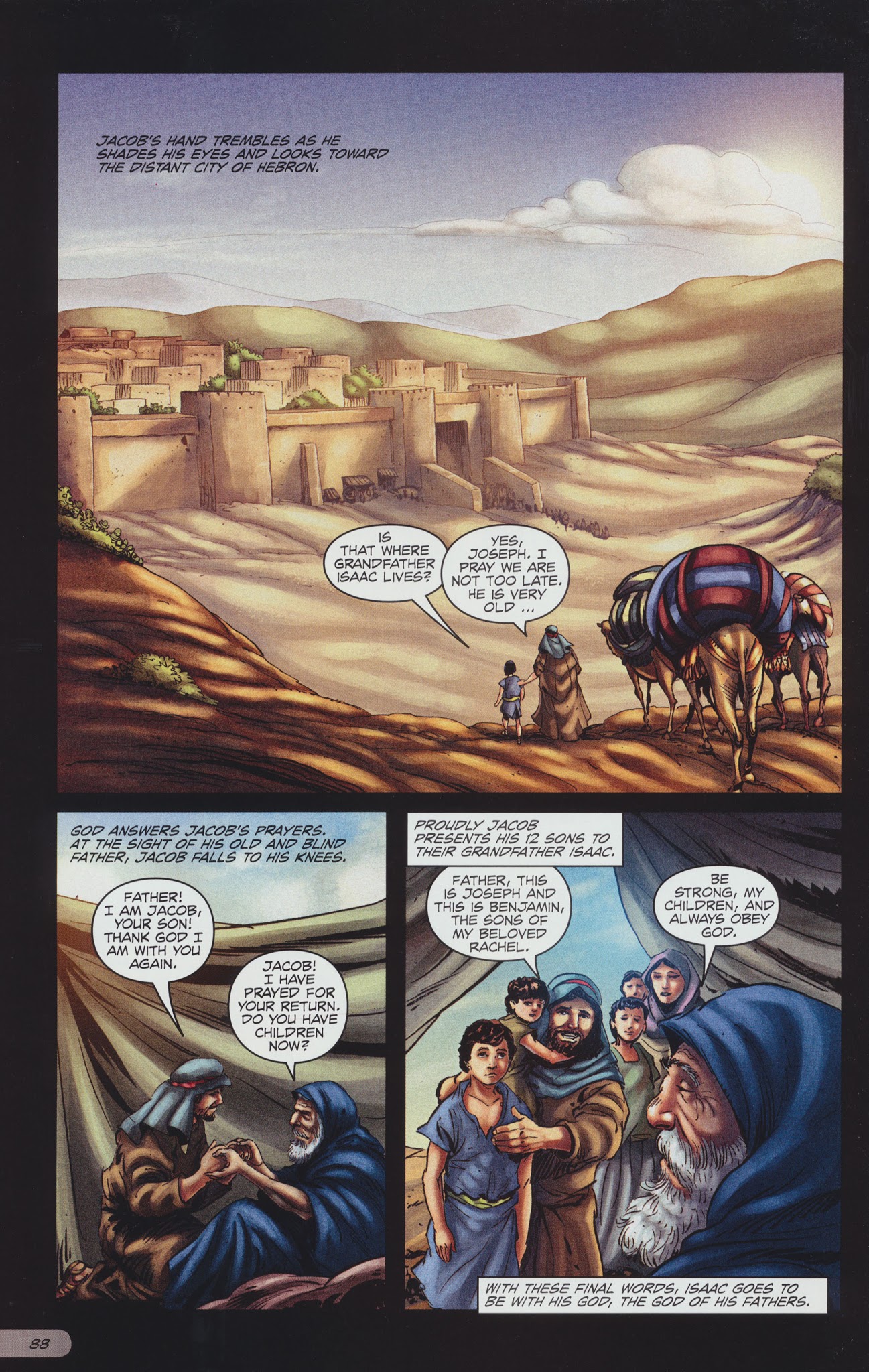 Read online The Action Bible comic -  Issue # TPB 1 - 92