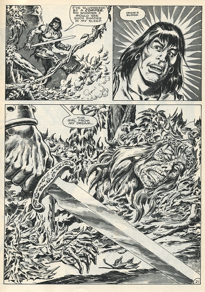 Read online The Savage Sword Of Conan comic -  Issue #140 - 27