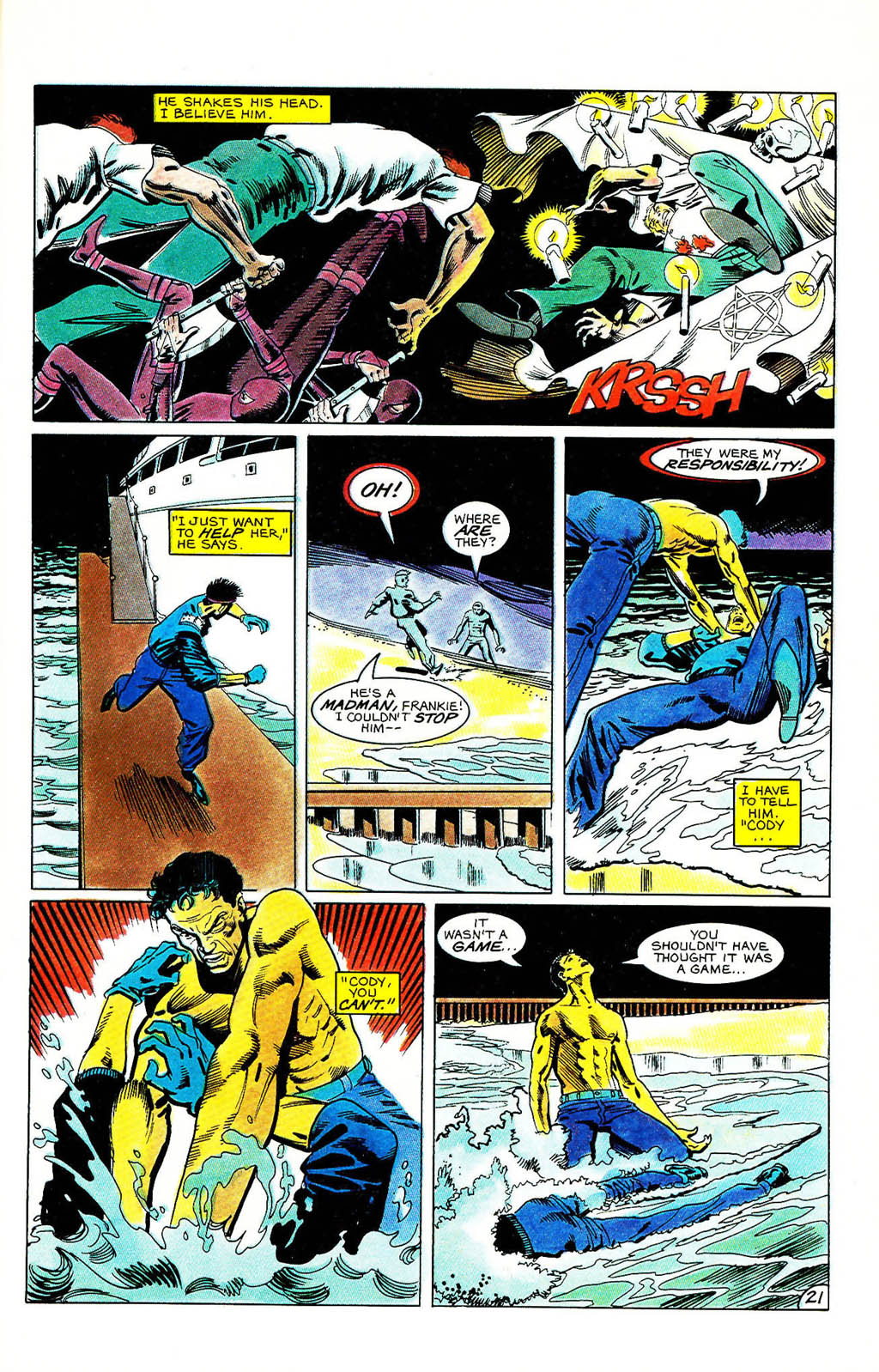 Read online Whisper (1986) comic -  Issue #9 - 24