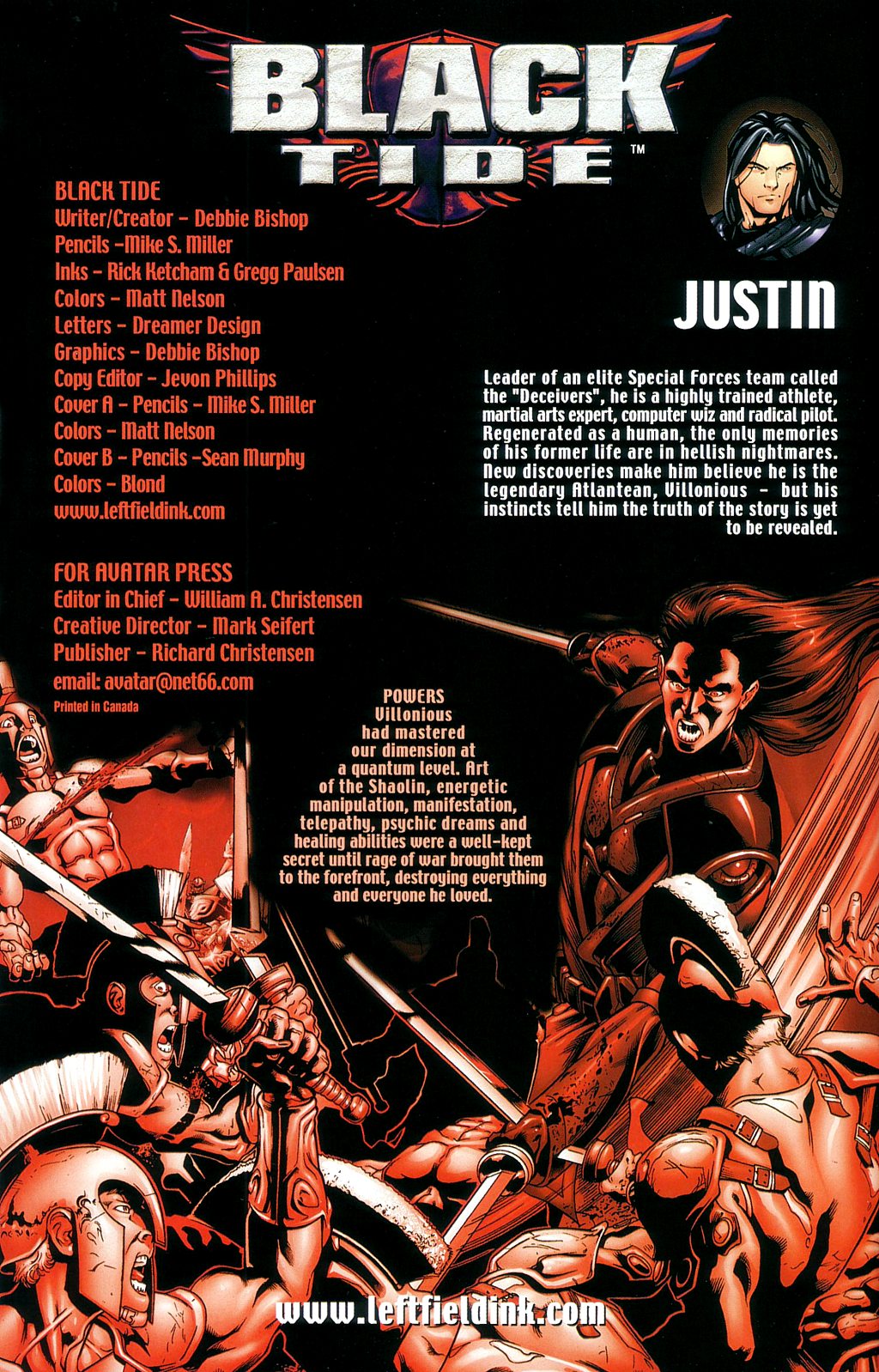 Read online Black Tide (2002) comic -  Issue #4 - 3