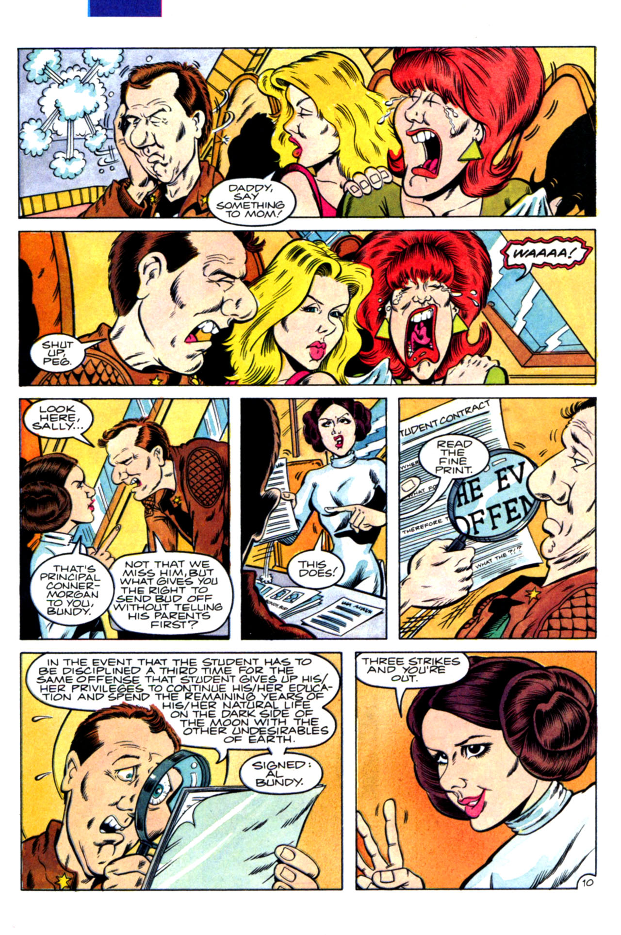 Read online Married... with Children: 2099 comic -  Issue #1 - 14