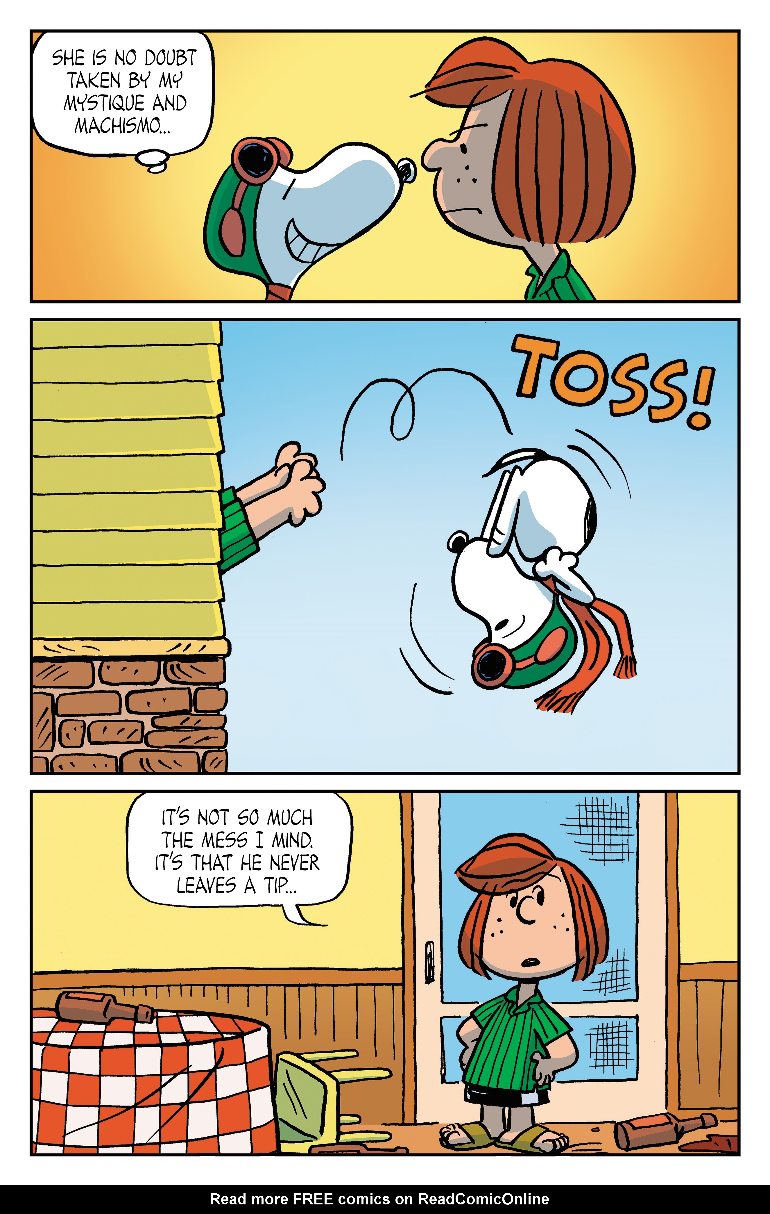 Read online Peanuts: Where Beagles Dare! comic -  Issue # Full - 12