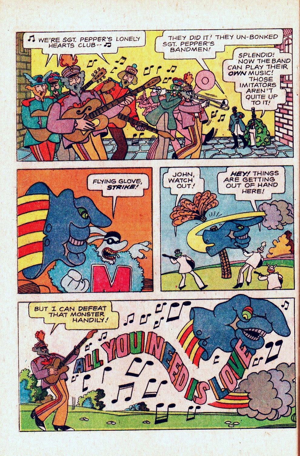 Read online Beatles: Yellow Submarine comic -  Issue # Full - 60