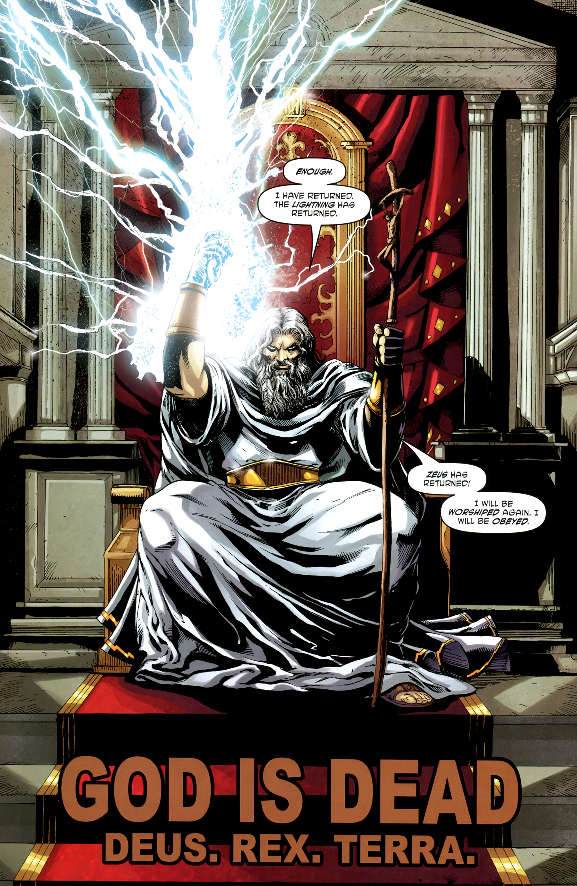 Read online God Is Dead comic Issue 1