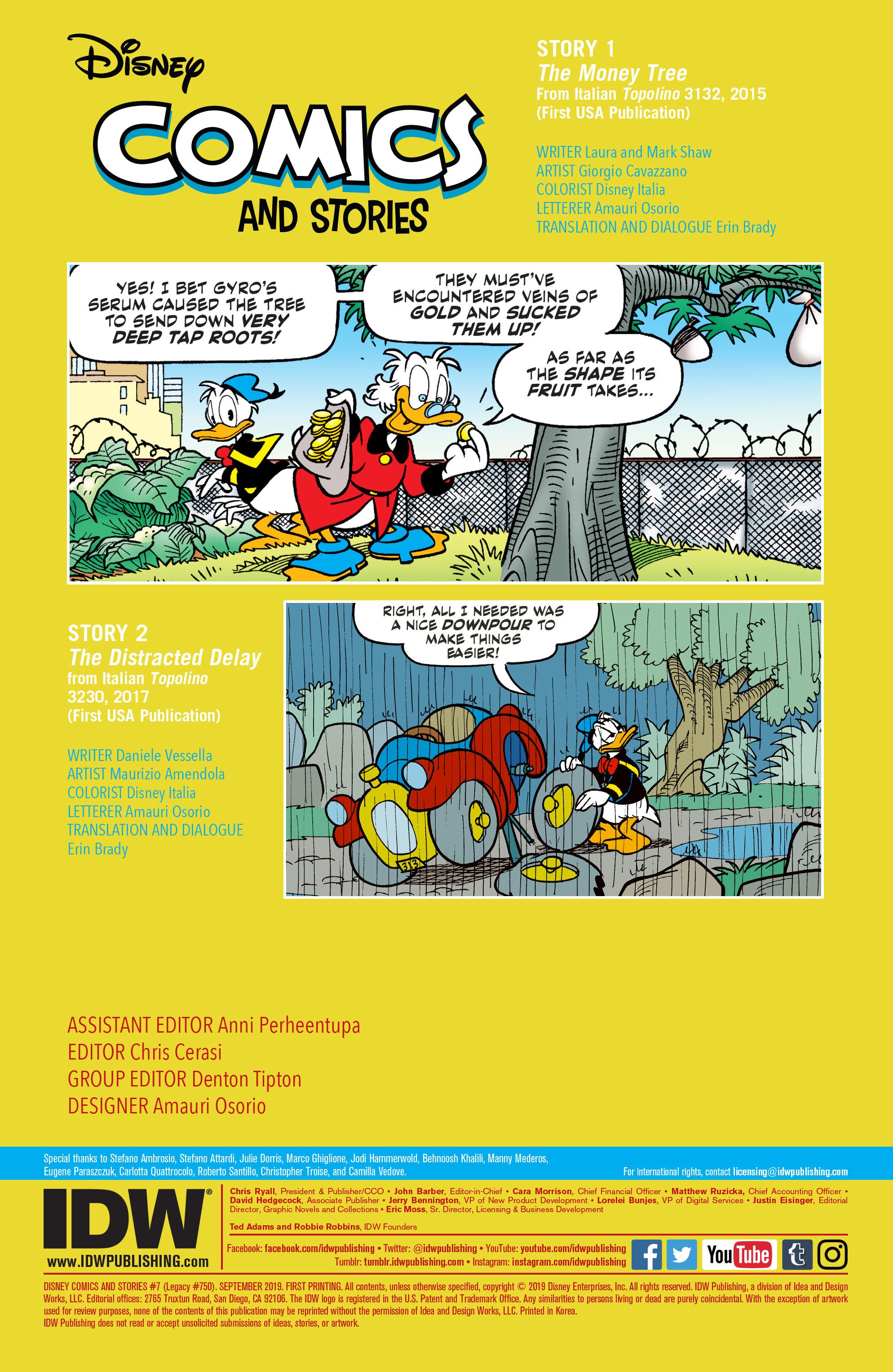 Read online Disney Comics and Stories comic -  Issue #7 - 2