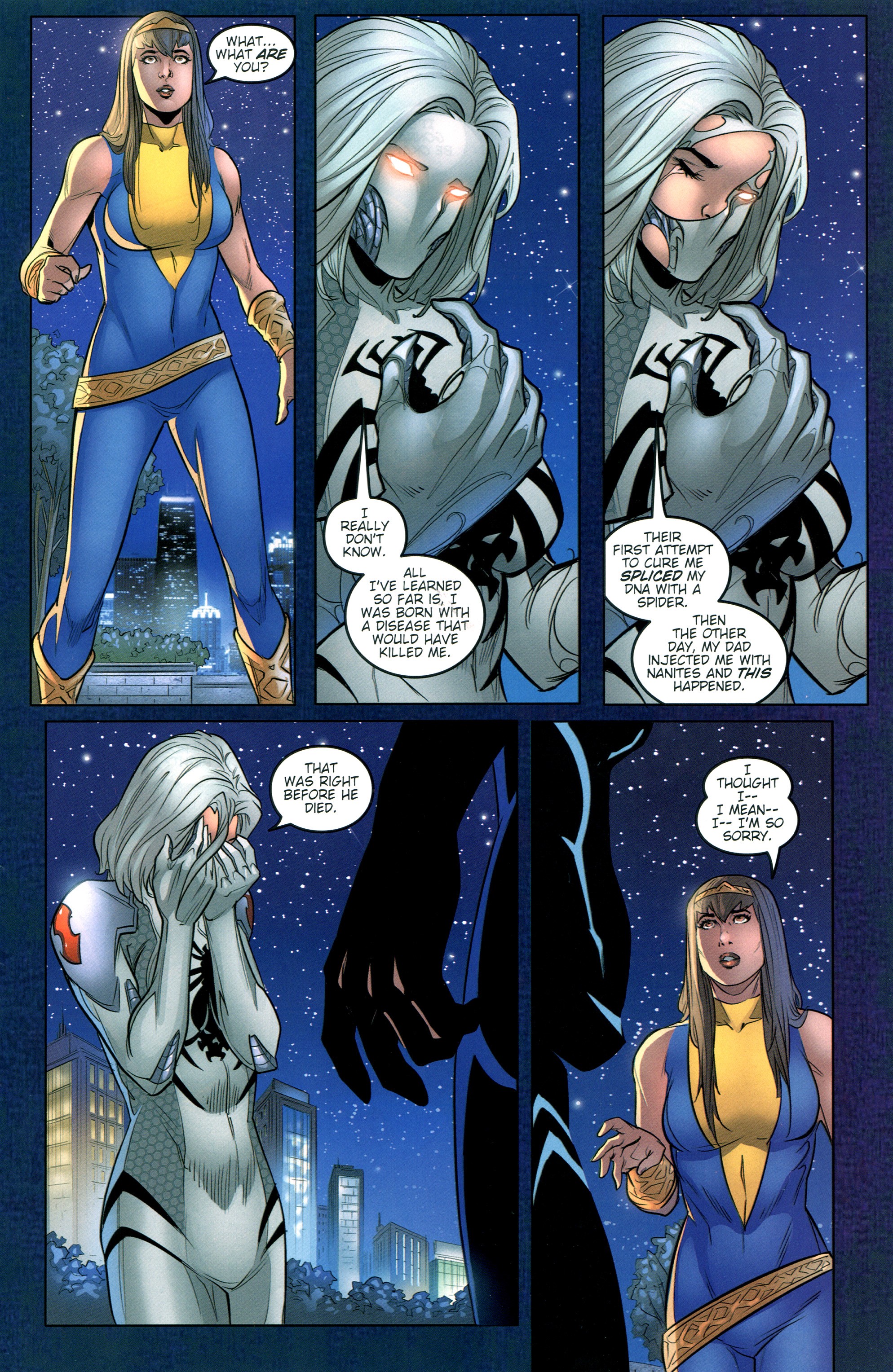 Read online White Widow comic -  Issue #3 - 25