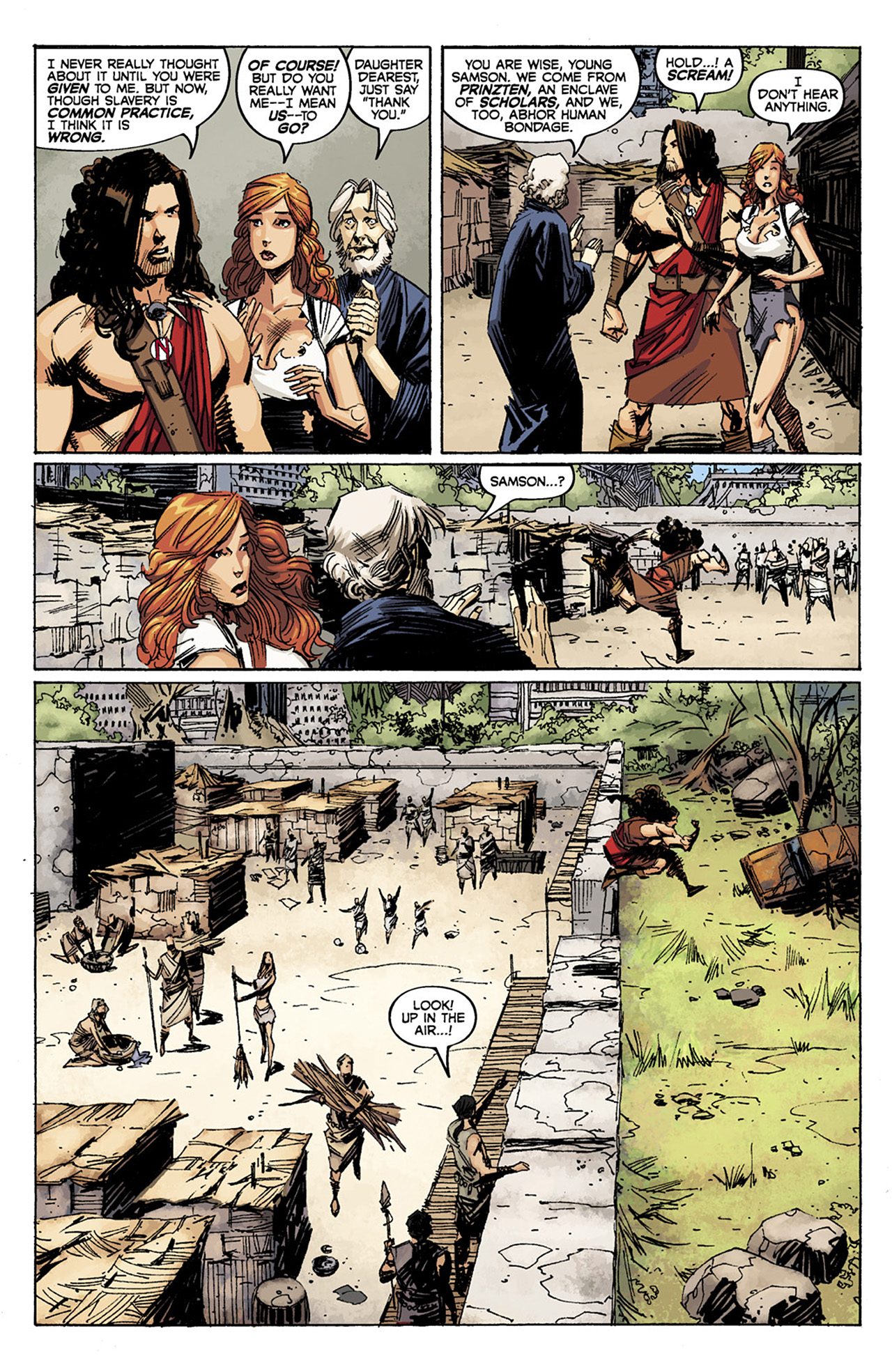 Read online Mighty Samson comic -  Issue #3 - 4