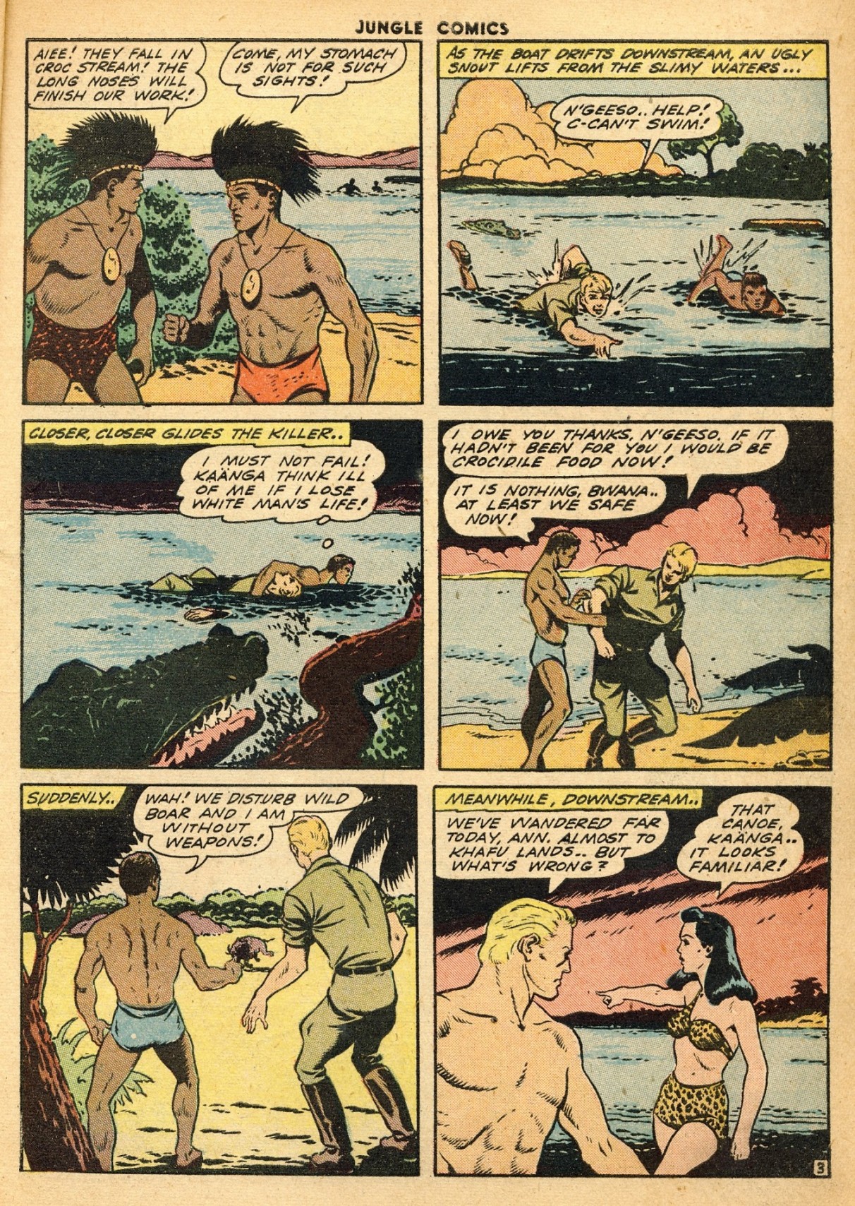 Read online Jungle Comics comic -  Issue #51 - 5