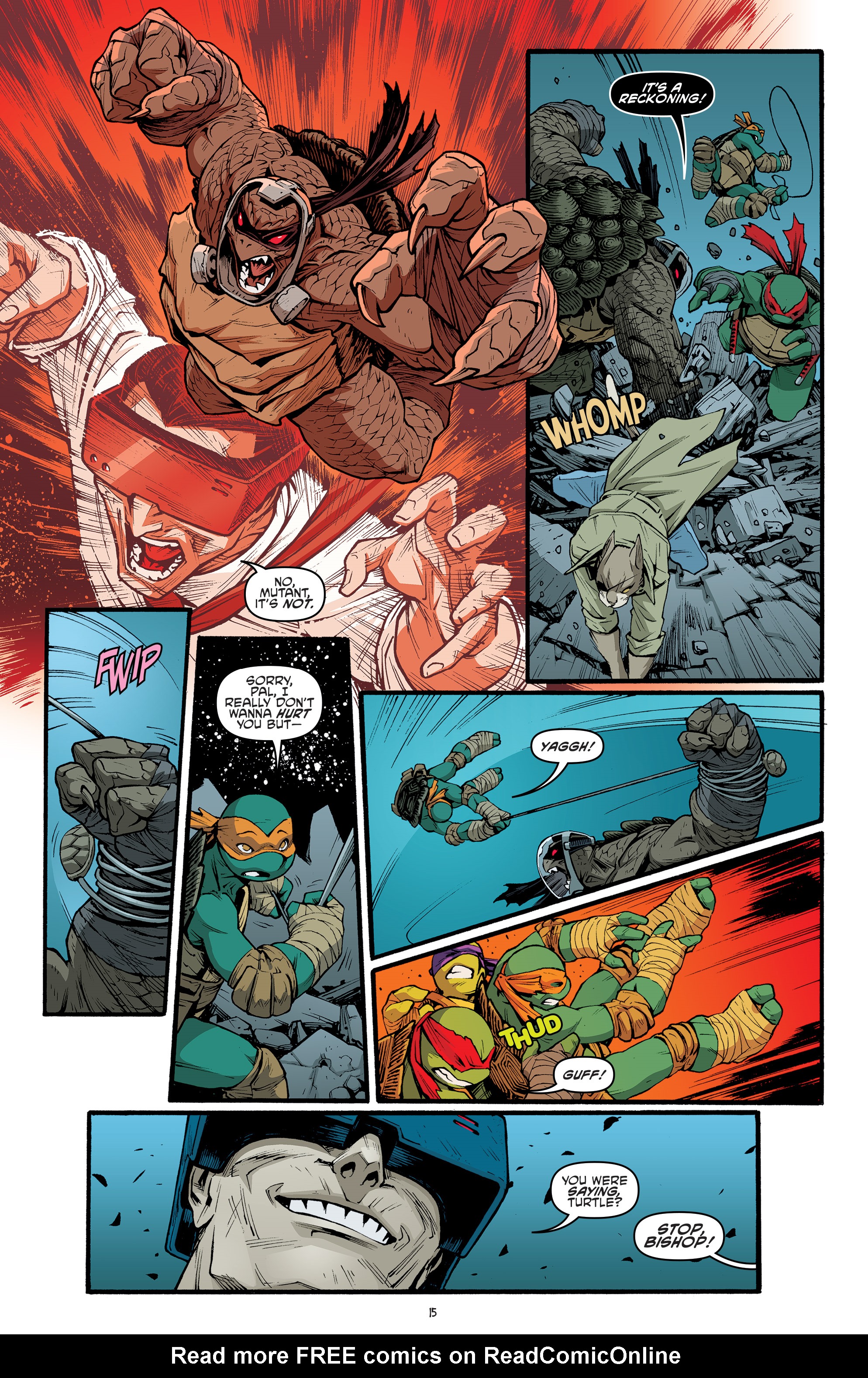 Read online Teenage Mutant Ninja Turtles (2011) comic -  Issue #70 - 17