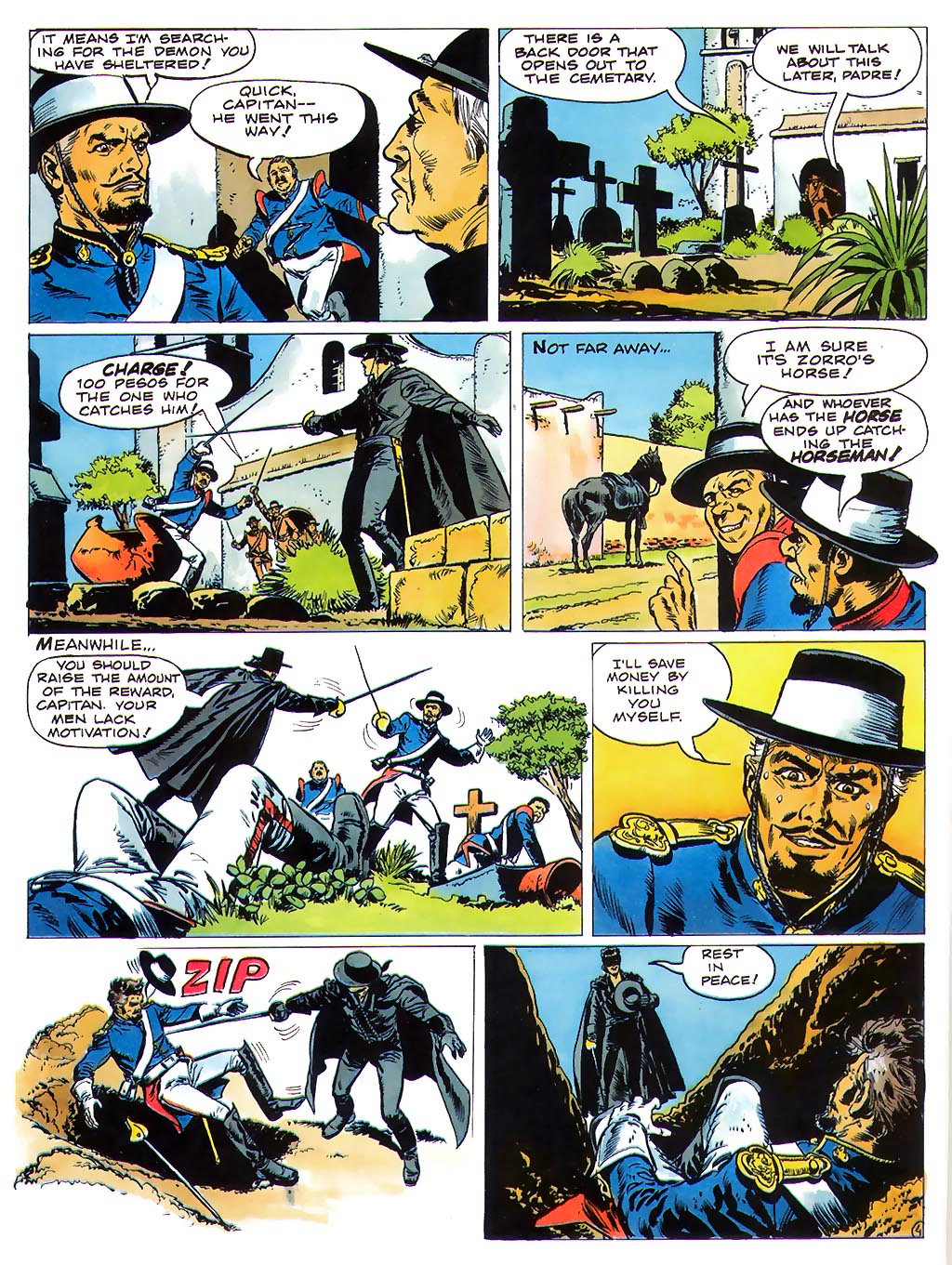Read online Zorro In Old California comic -  Issue # Full - 9