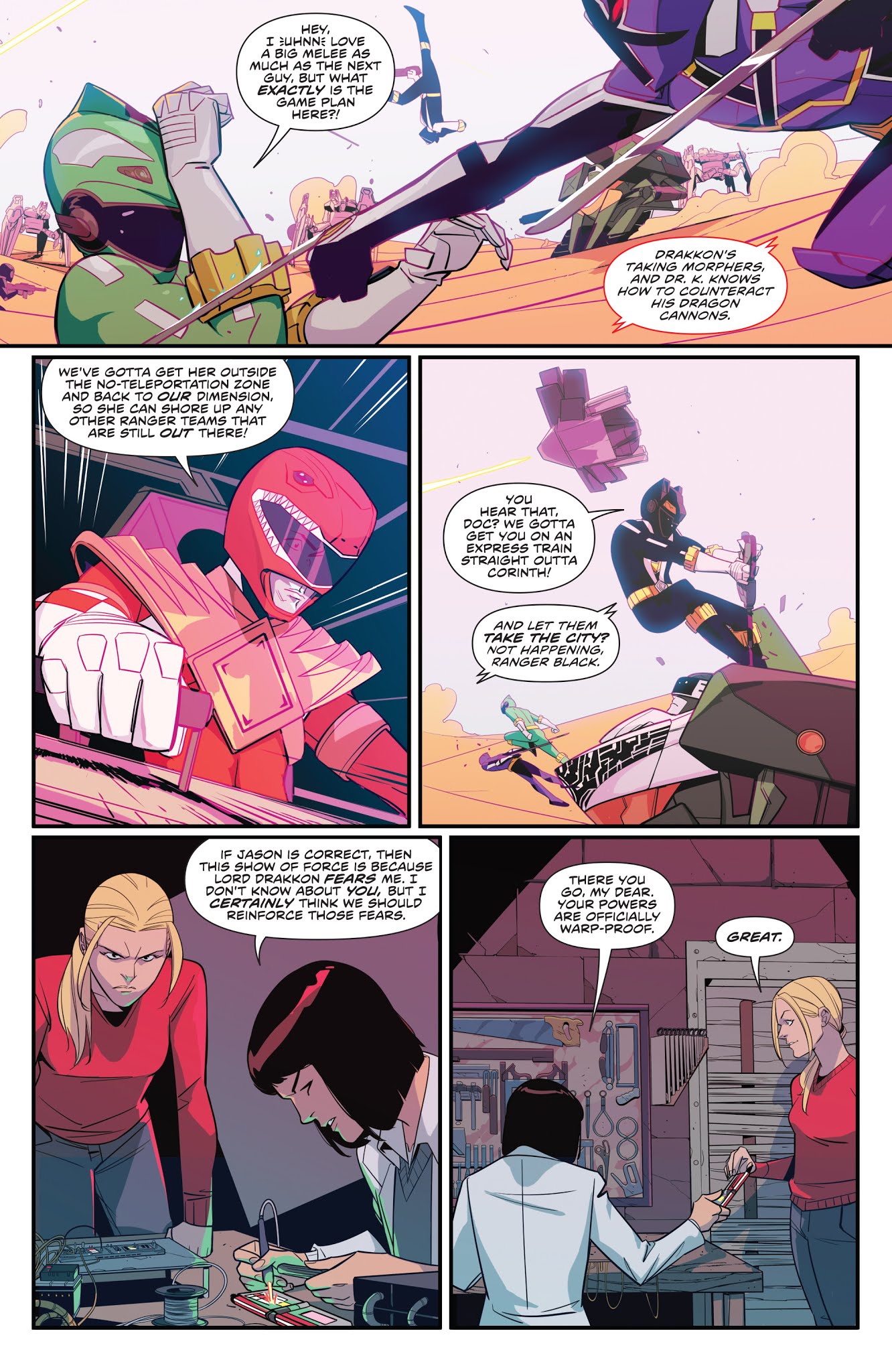 Read online Mighty Morphin Power Rangers comic -  Issue #28 - 9