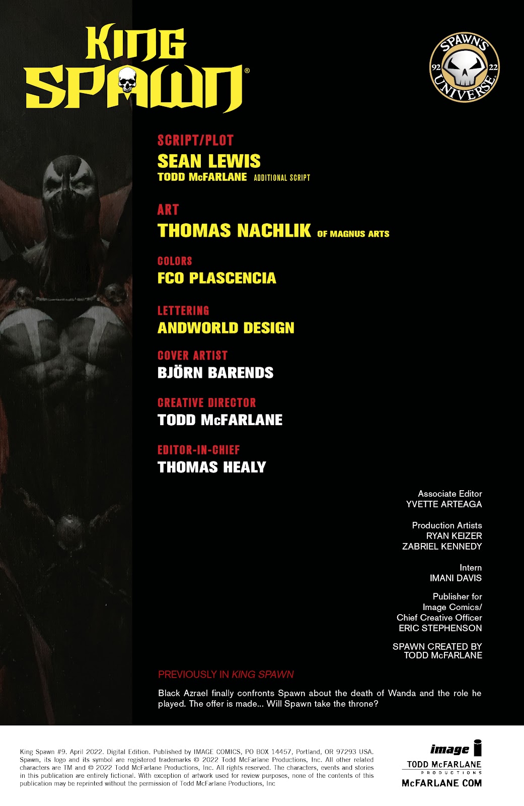 King Spawn issue 9 - Page 2