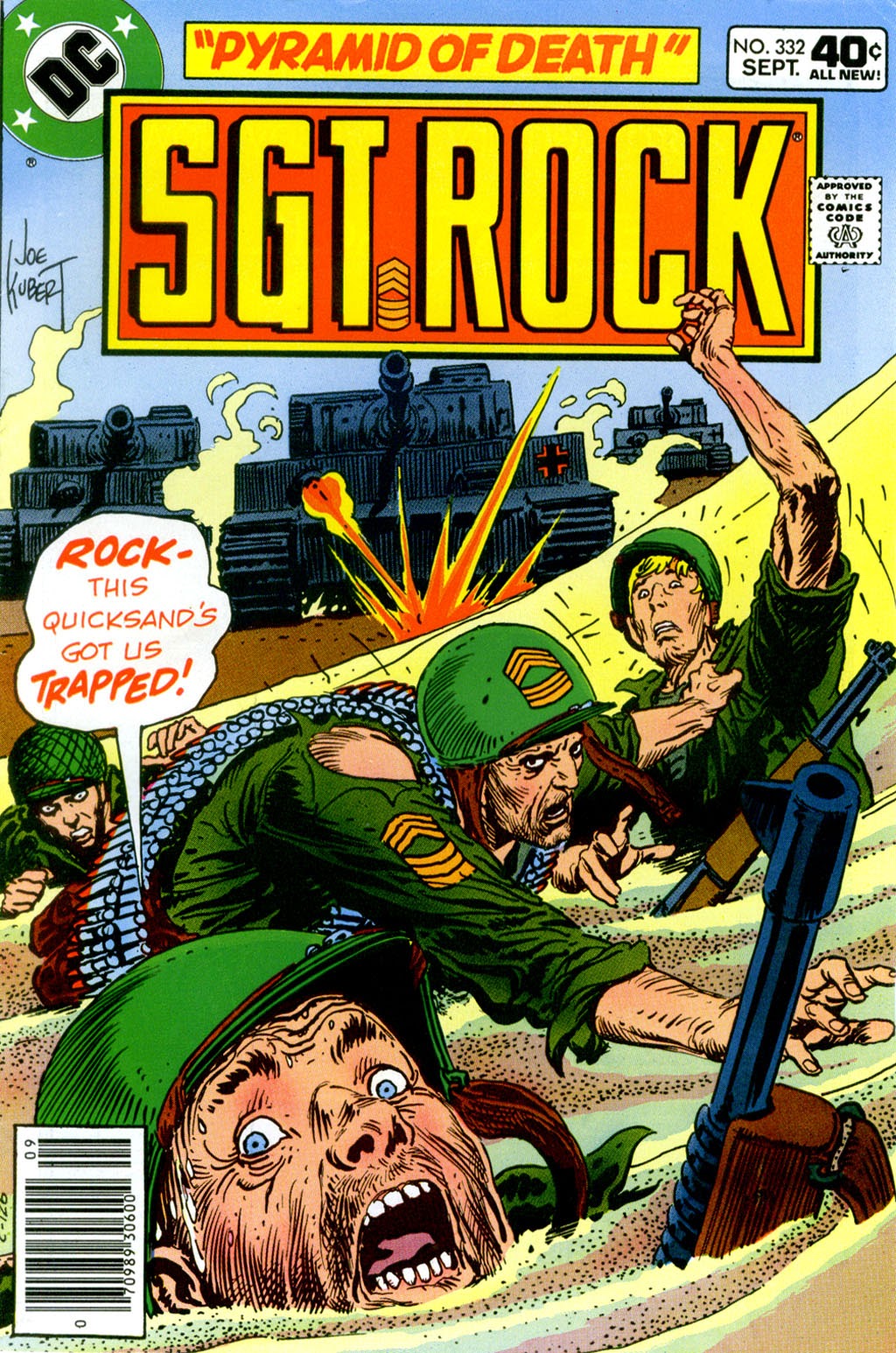 Read online Sgt. Rock comic -  Issue #332 - 1