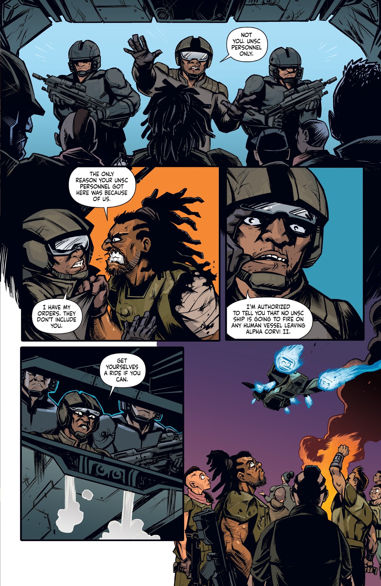 Read online Halo: Collateral Damage comic -  Issue #3 - 19