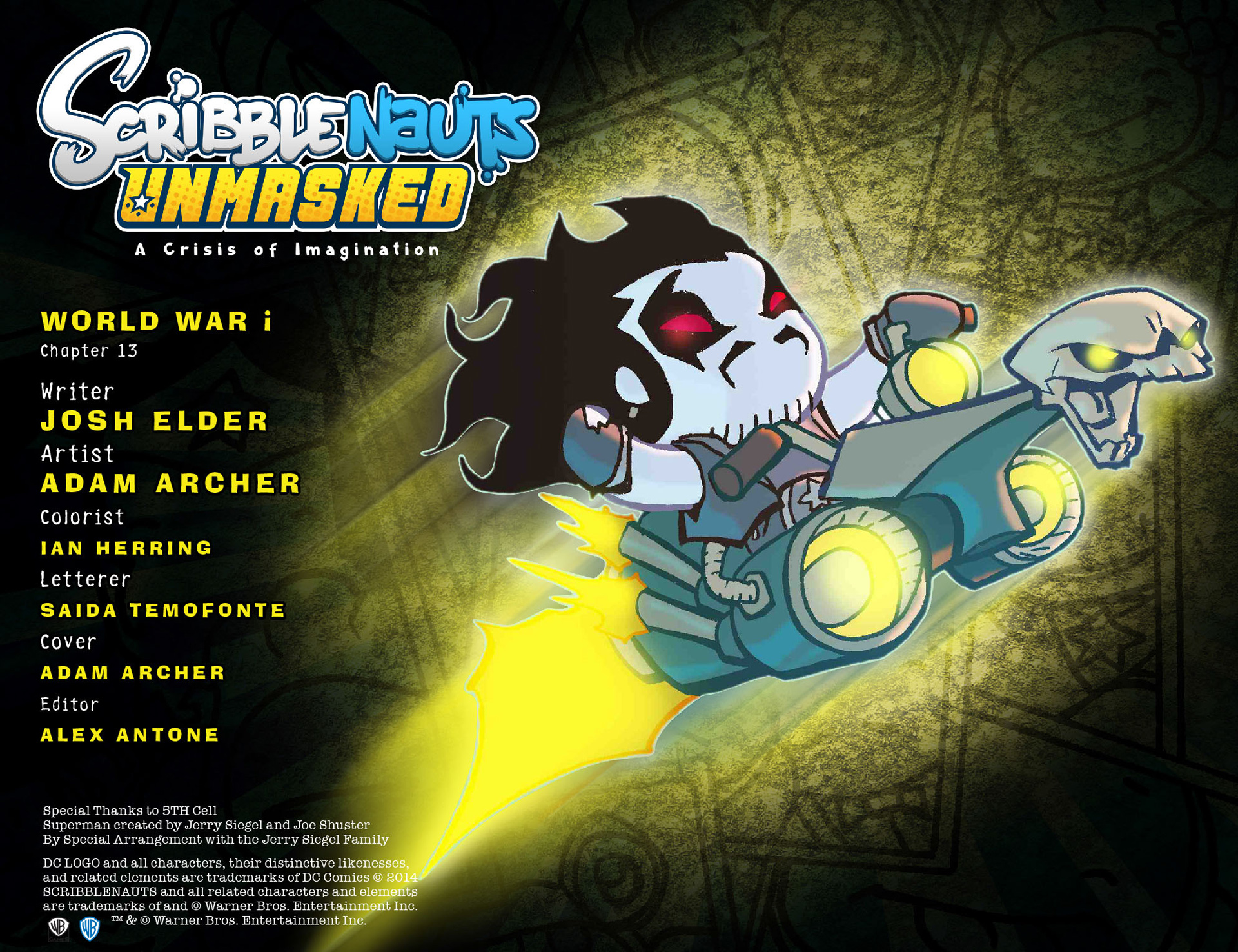 Read online Scribblenauts Unmasked: A Crisis of Imagination comic -  Issue #13 - 2