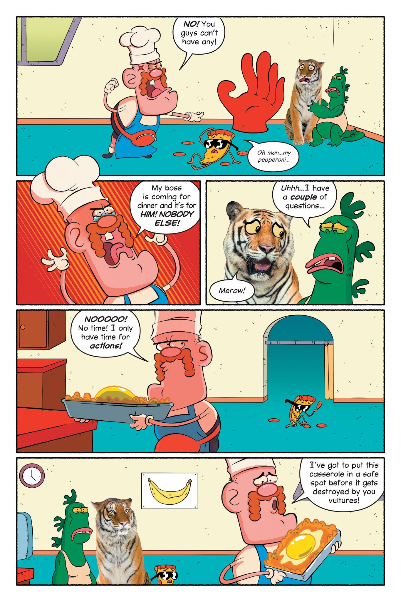 Read online Uncle Grandpa and the Time Casserole comic -  Issue # TPB - 11