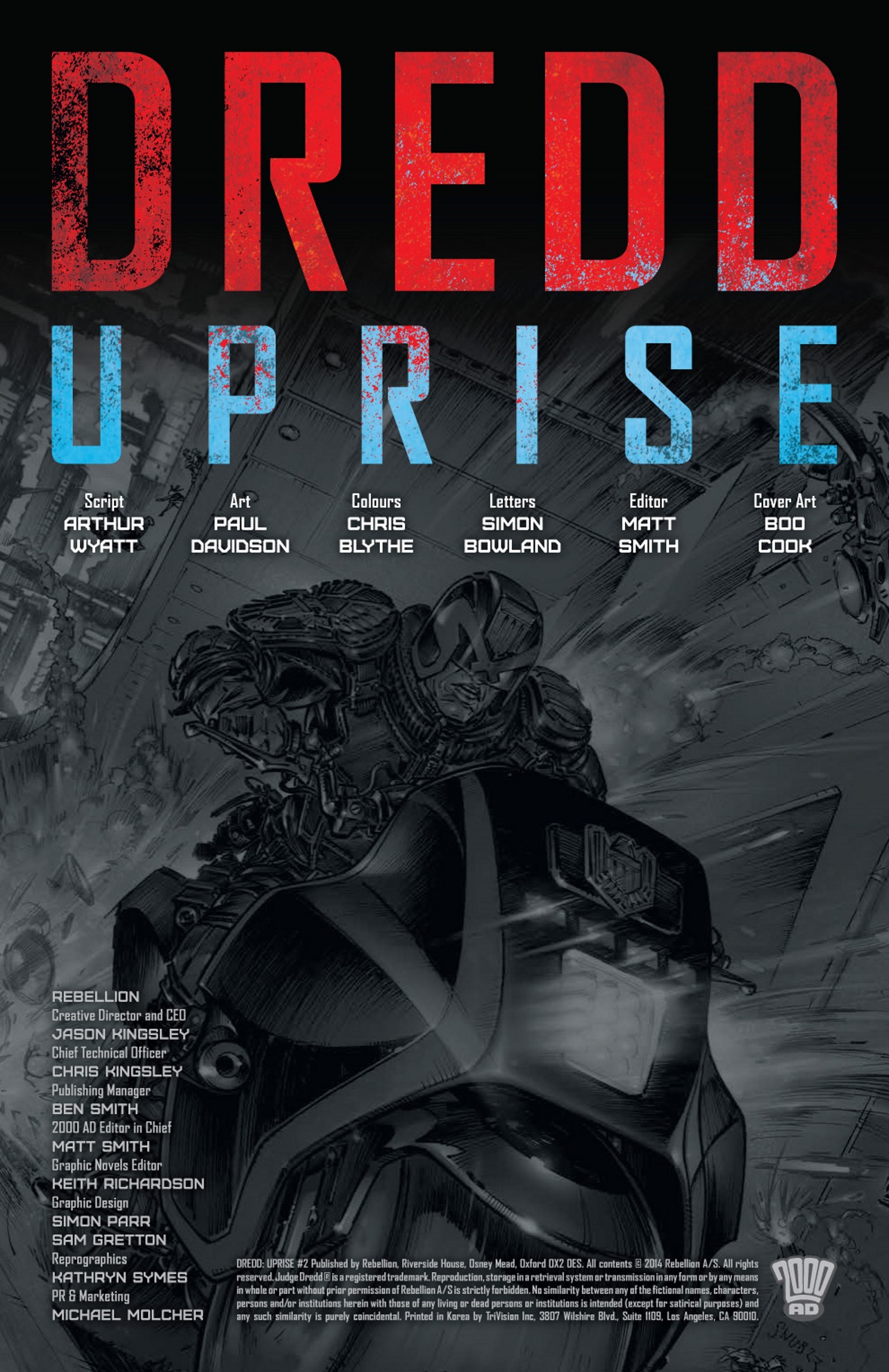 Read online Dredd: Uprise comic -  Issue #2 - 2