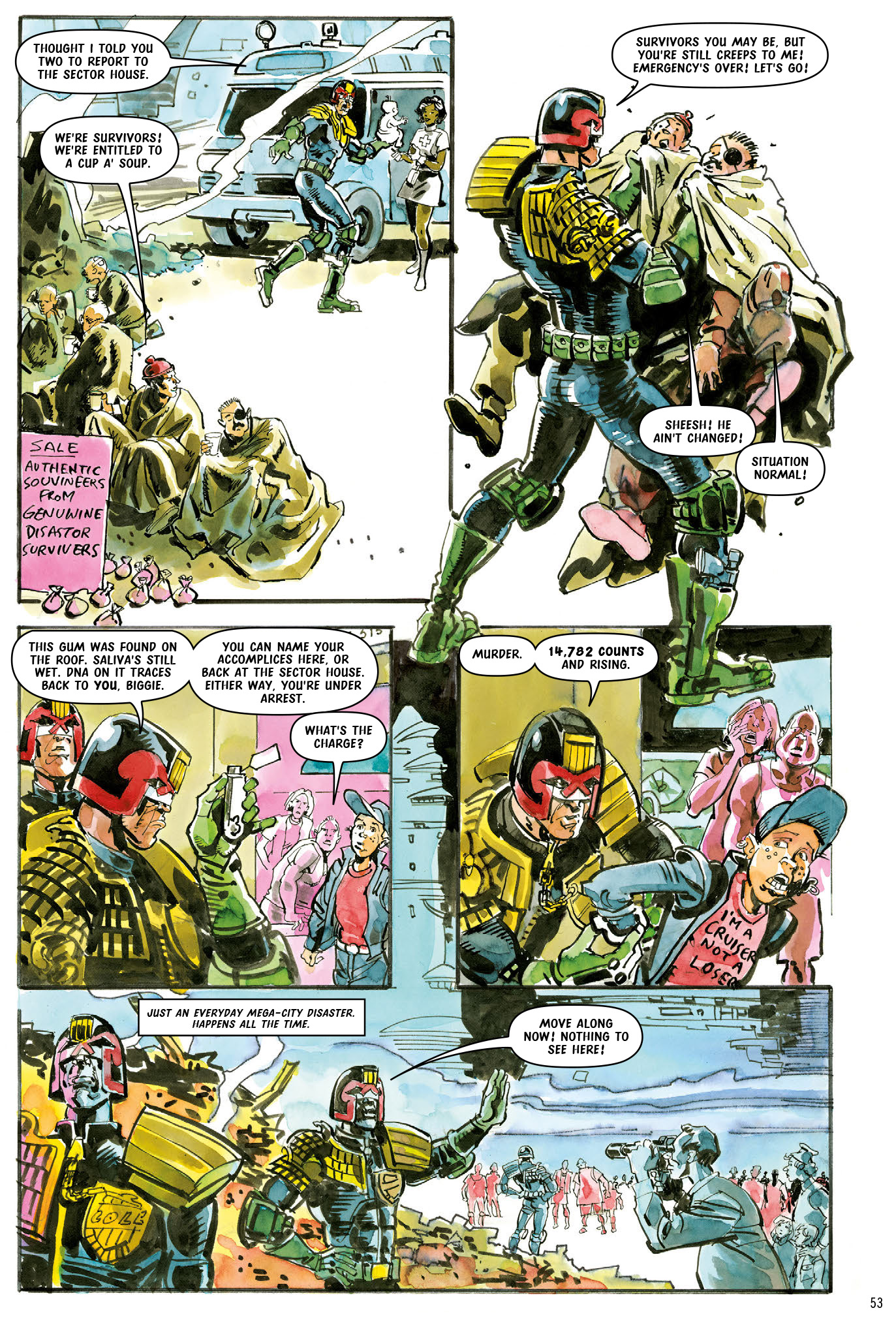 Read online Judge Dredd: The Complete Case Files comic -  Issue # TPB 36 (Part 1) - 55