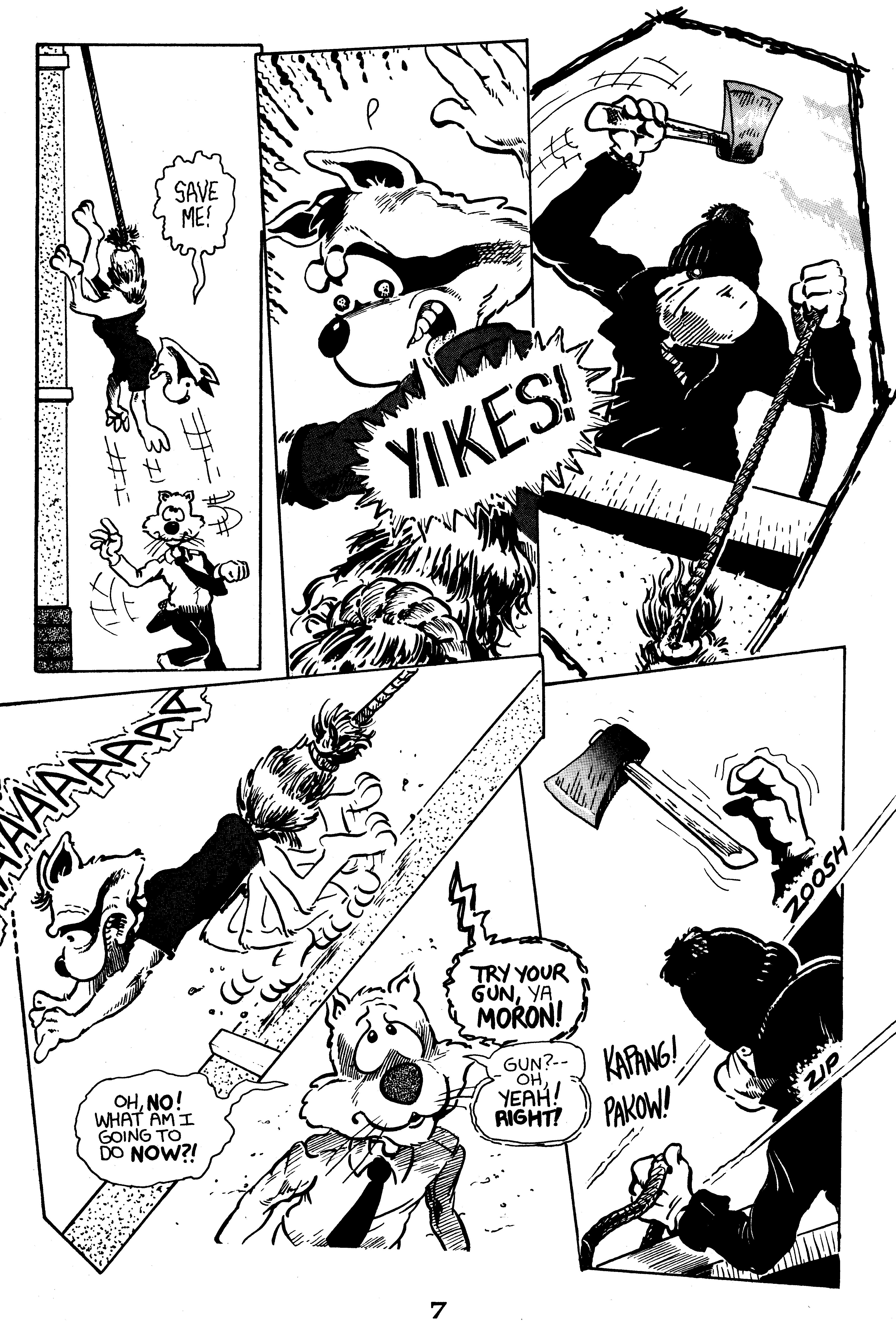 Read online Critters comic -  Issue #36 - 9