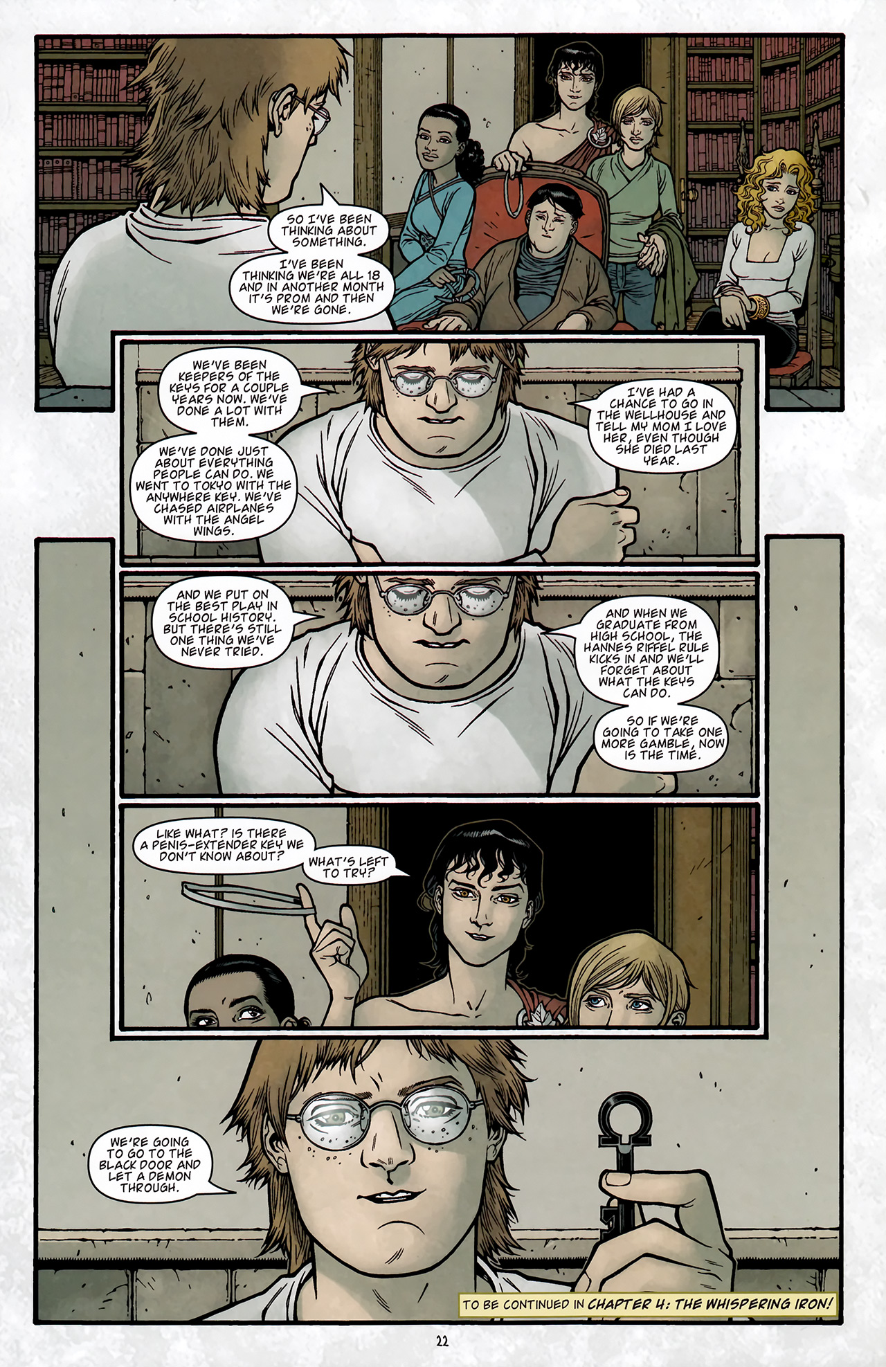 Read online Locke & Key: Clockworks comic -  Issue #3 - 24