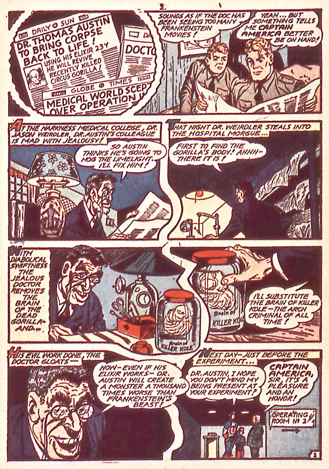 Captain America Comics 17 Page 3