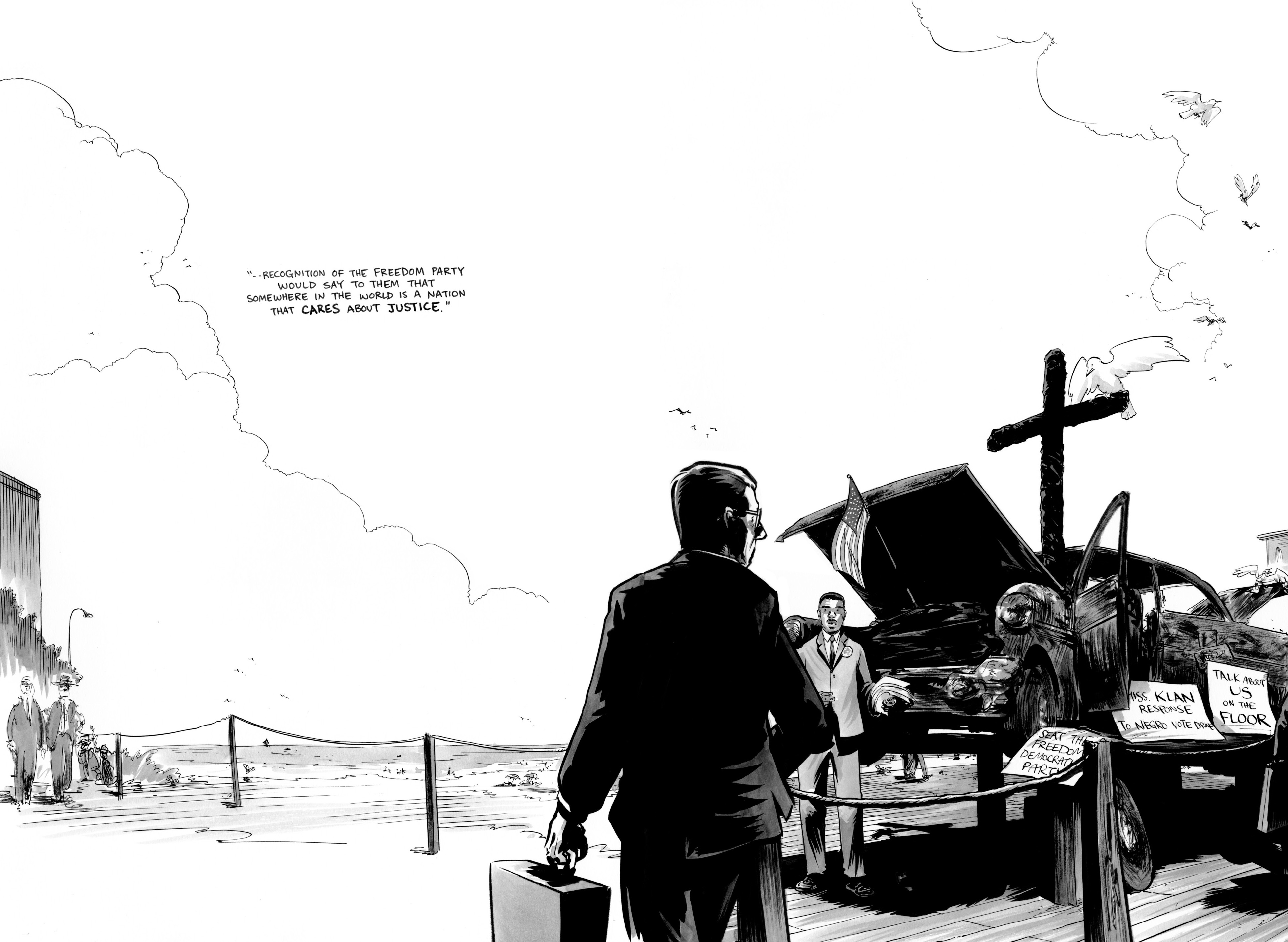 Read online March comic -  Issue #3 - 114
