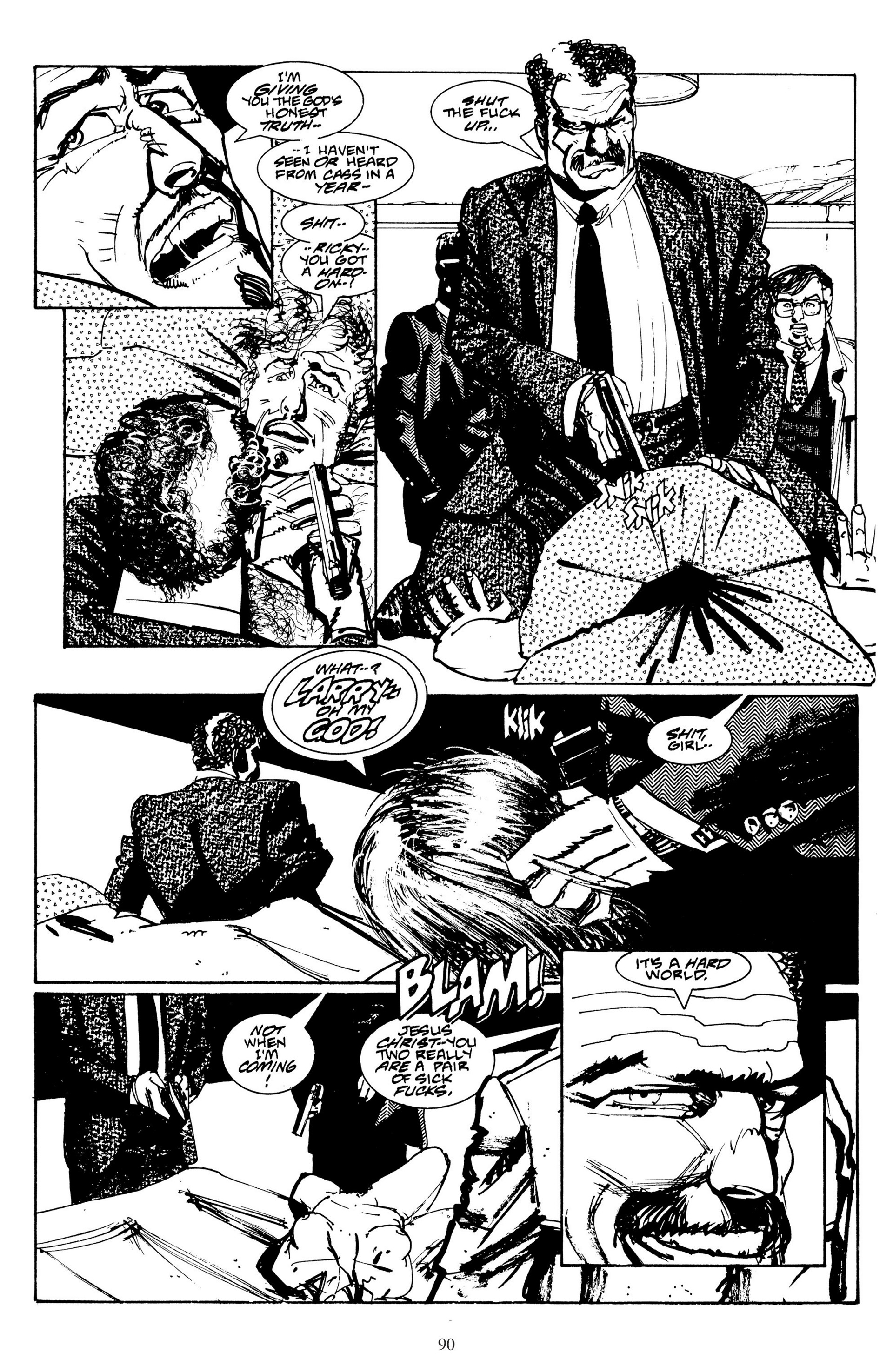 Read online Black Kiss comic -  Issue # TPB - 91