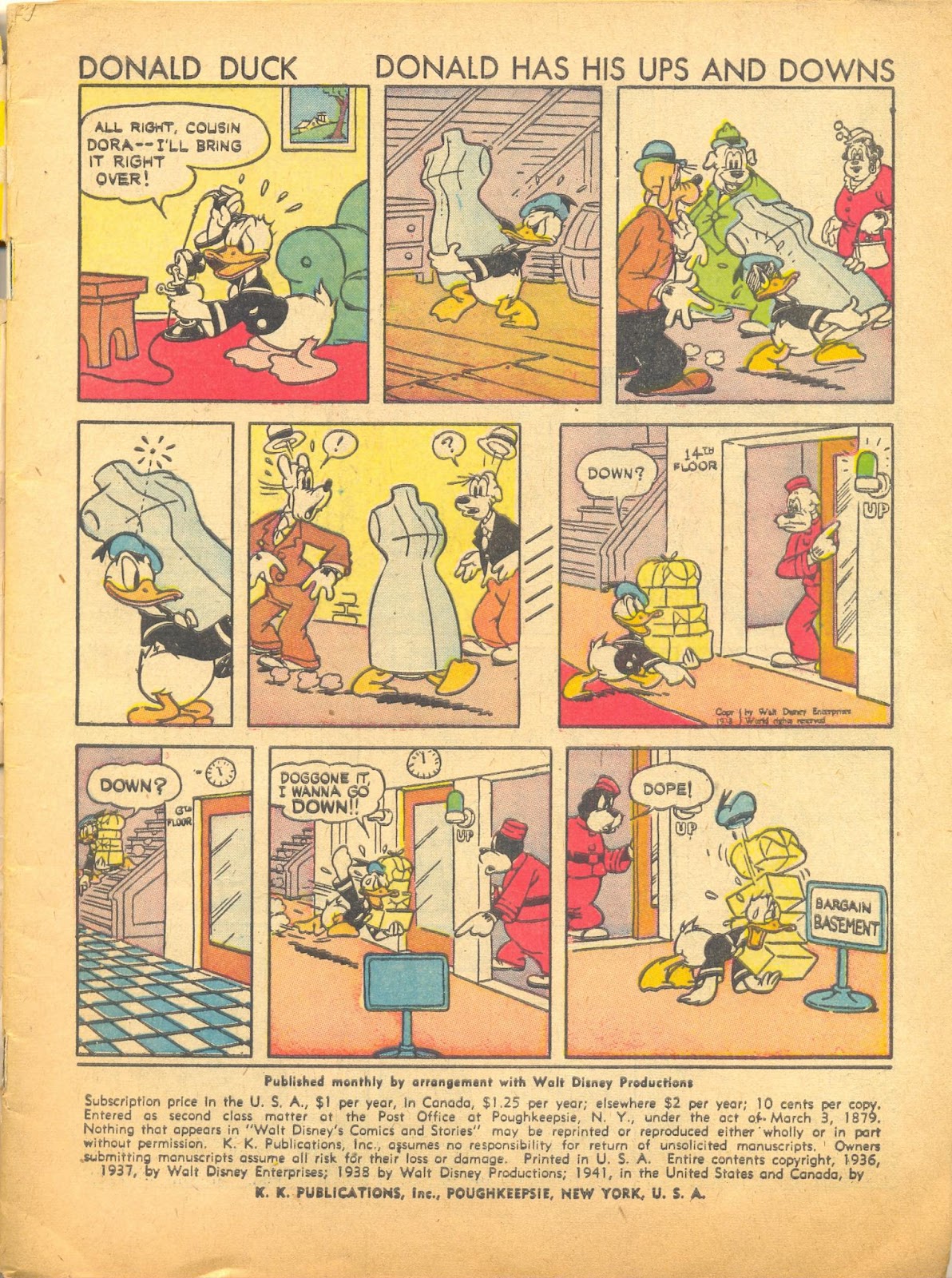Walt Disney's Comics and Stories issue 11 - Page 3