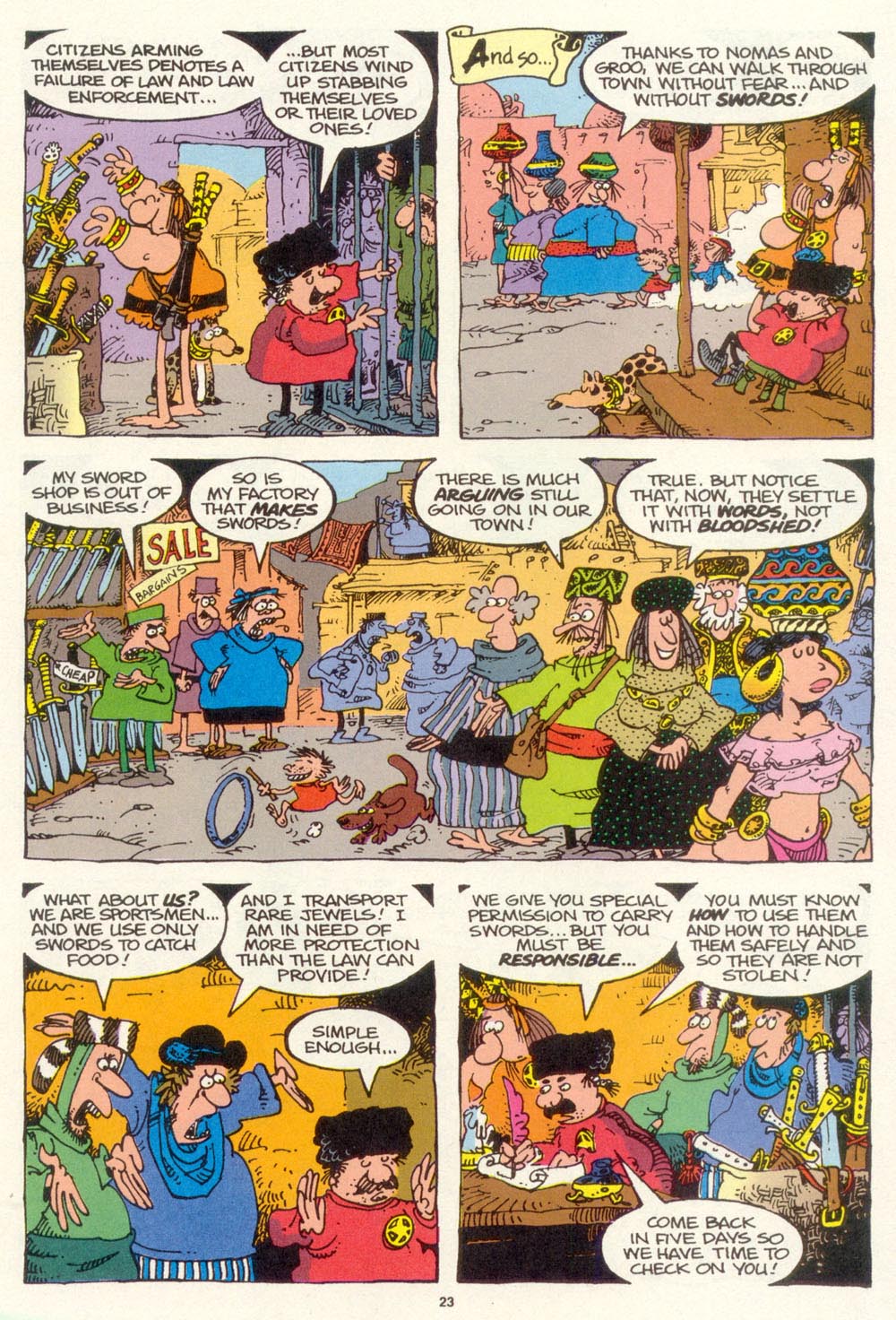 Read online Sergio Aragonés Groo the Wanderer comic -  Issue #120 - 25