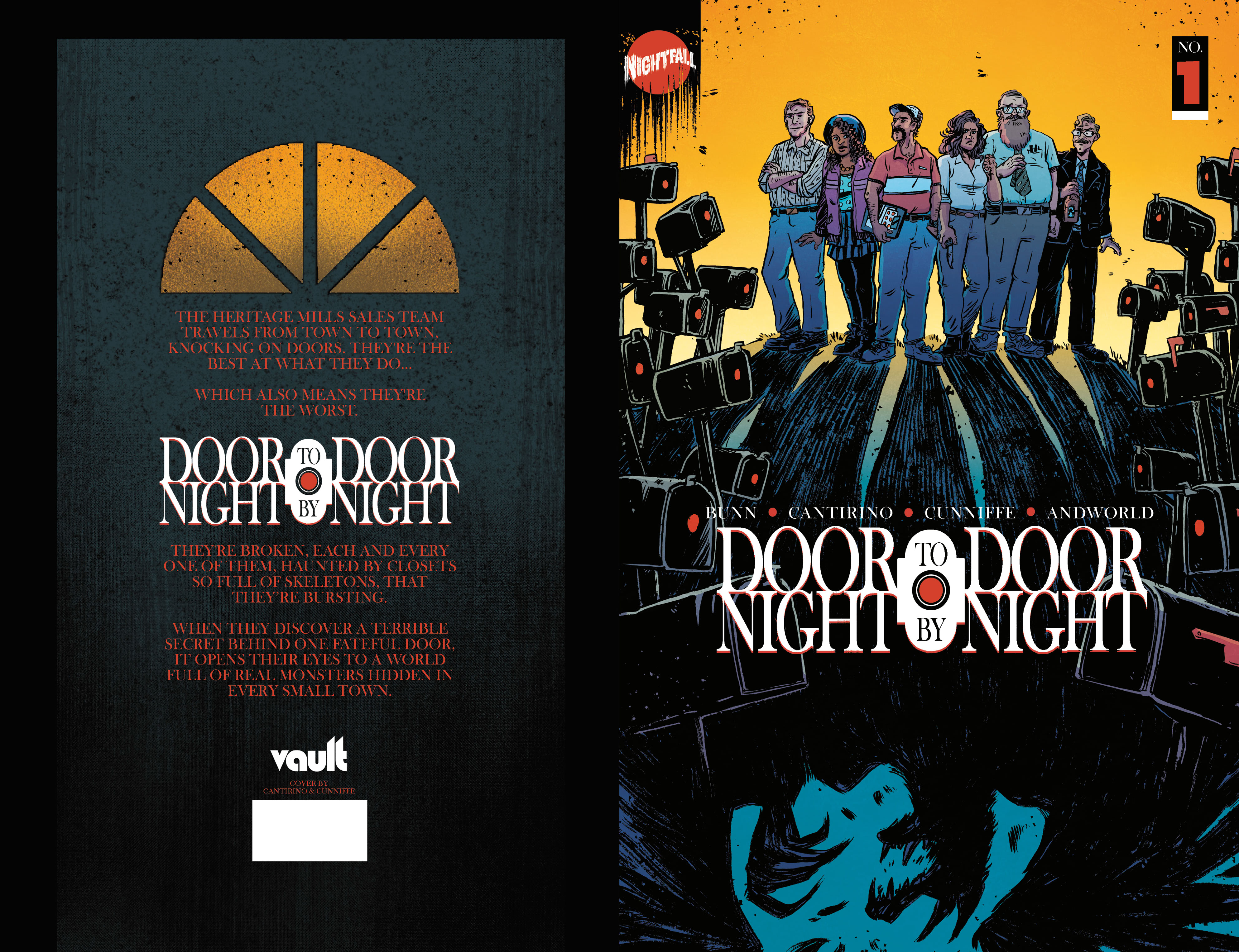 Read online Door to Door, Night by Night comic -  Issue #1 - 1