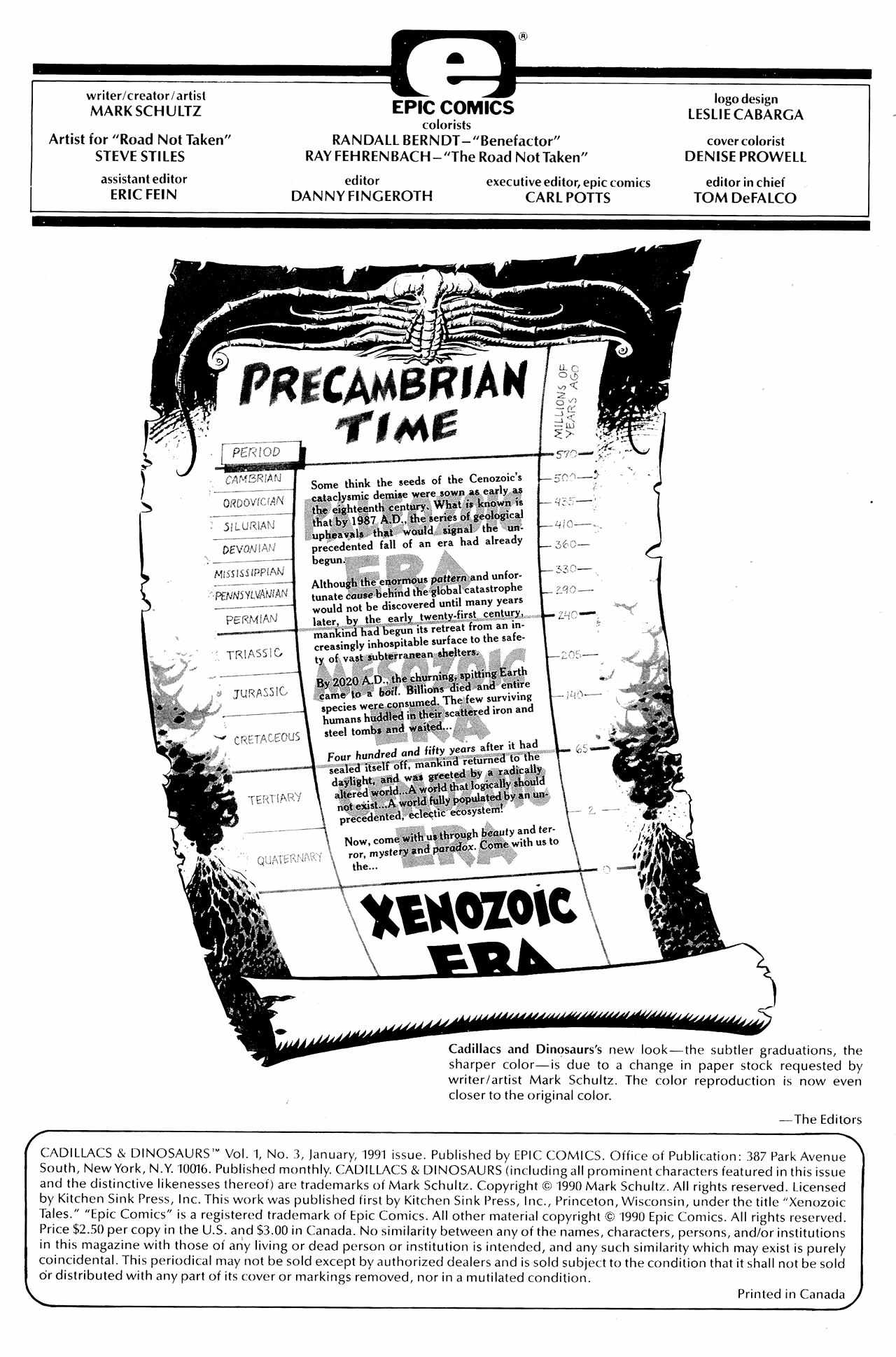 Read online Cadillacs & Dinosaurs comic -  Issue #3 - 2