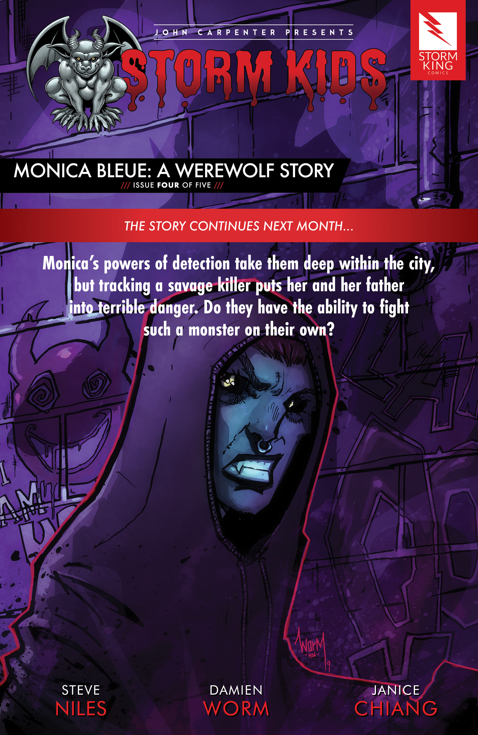 Read online John Carpenter Presents Storm Kids: Monica Bleue: A Werewolf Story comic -  Issue #3 - 25