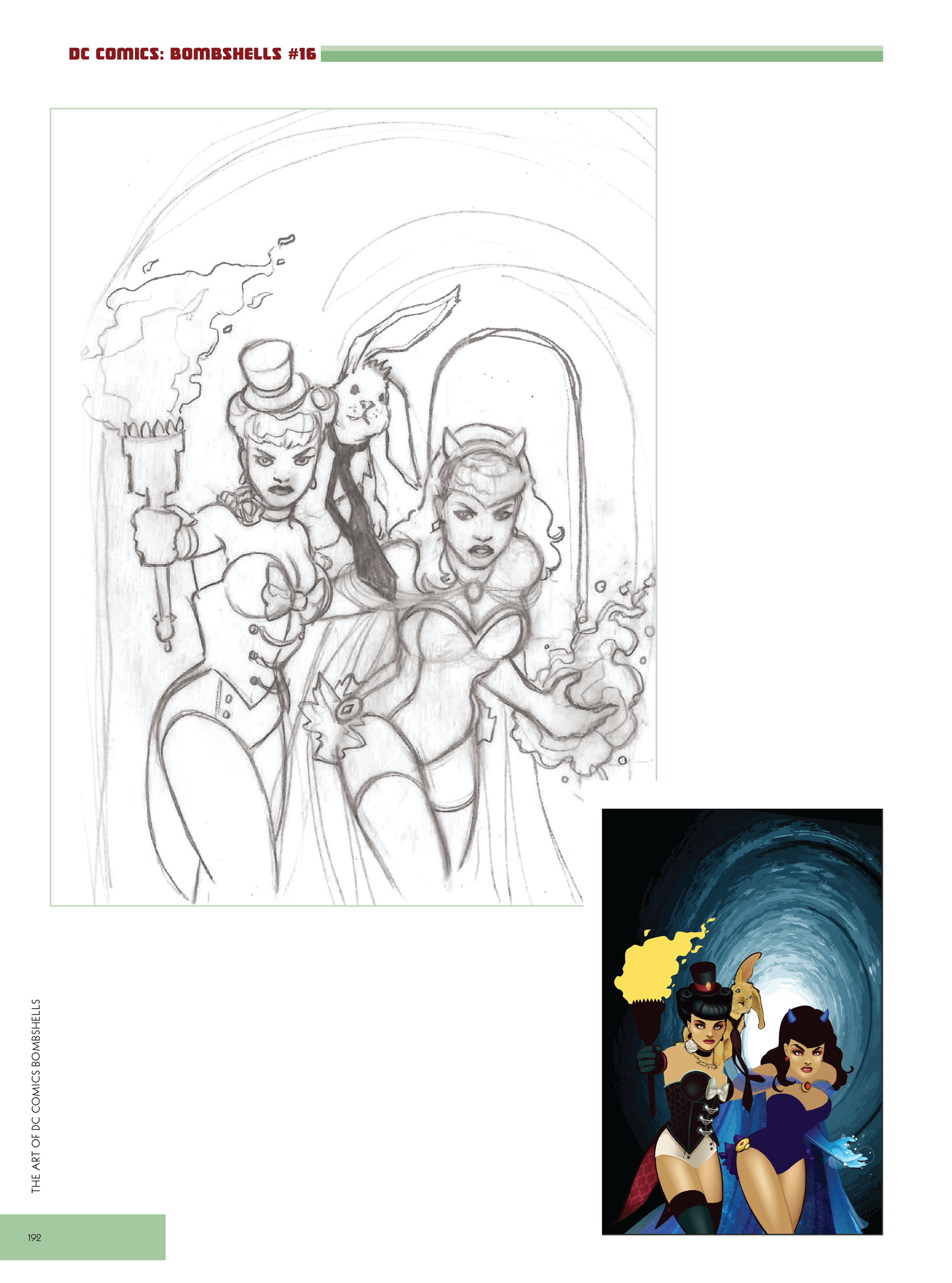 Read online The Art of DC Comics Bombshells comic -  Issue # TPB (Part 2) - 48