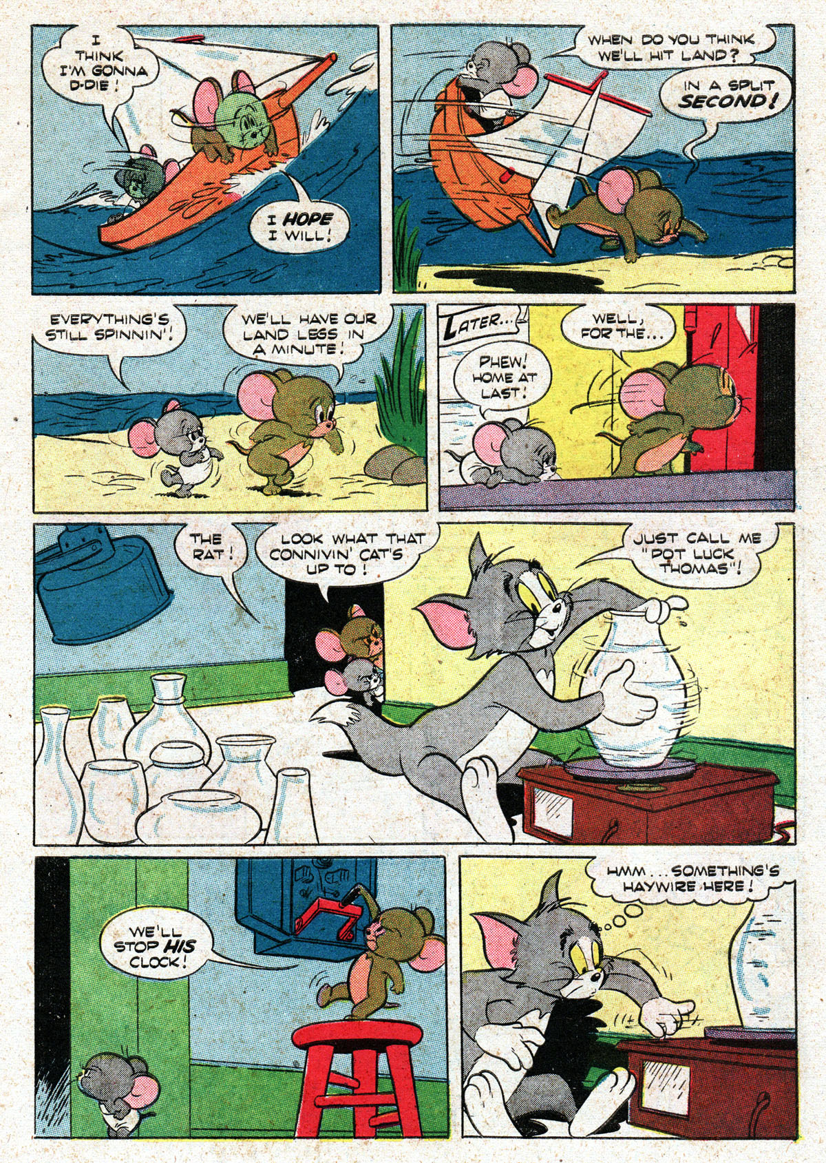 Read online Tom & Jerry Comics comic -  Issue #126 - 7