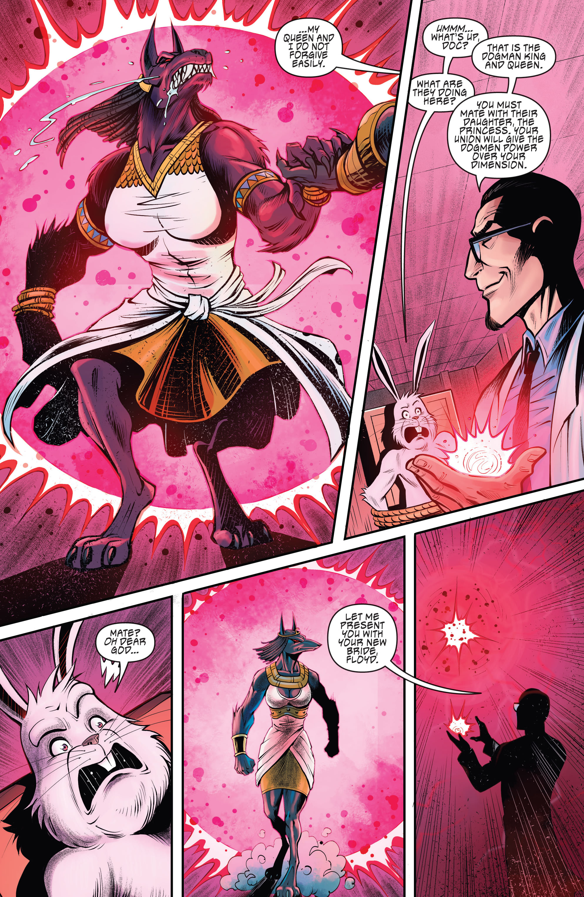 Read online Man Goat & the Bunnyman: Green Eggs & Blam comic -  Issue #3 - 11